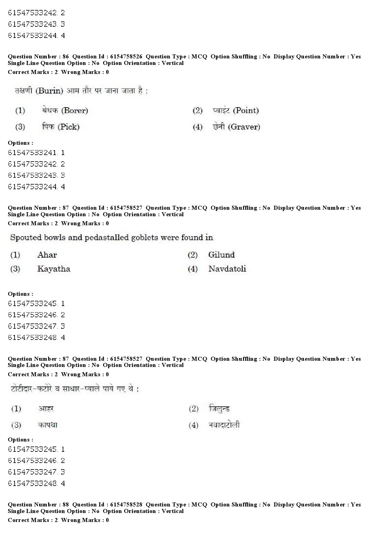 UGC NET Anthropology Question Paper December 2019 75