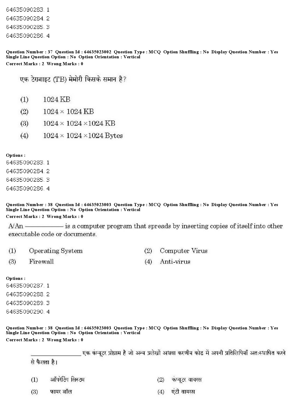 UGC NET Anthropology Question Paper June 2019 31