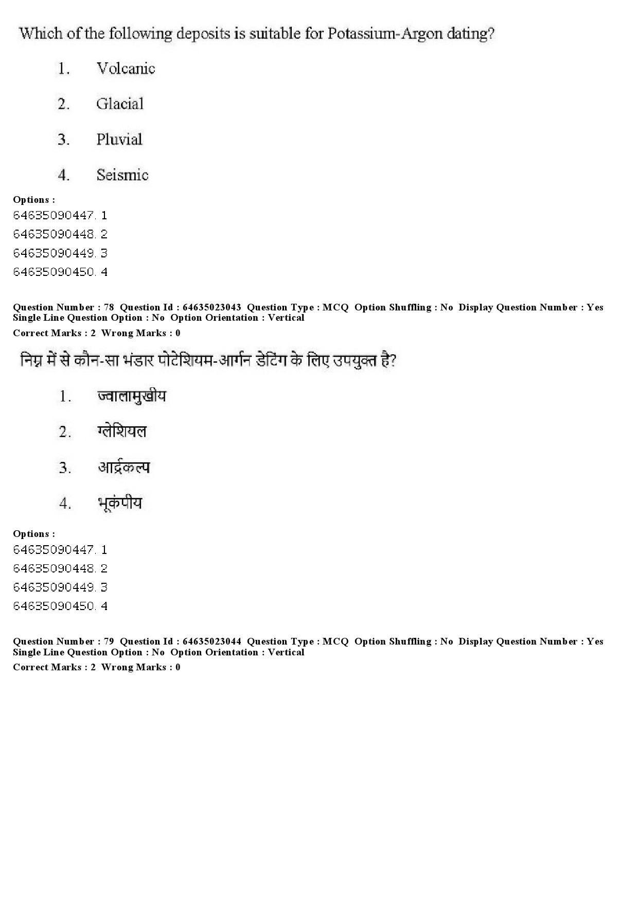 UGC NET Anthropology Question Paper June 2019 64