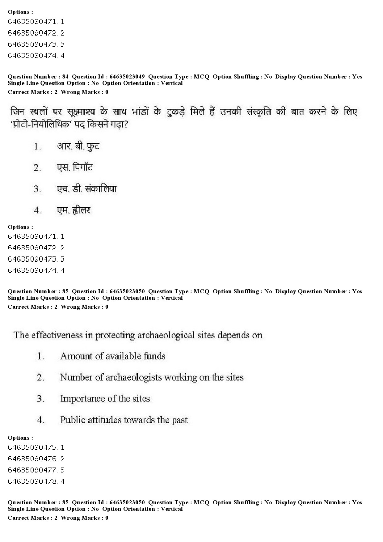 UGC NET Anthropology Question Paper June 2019 70