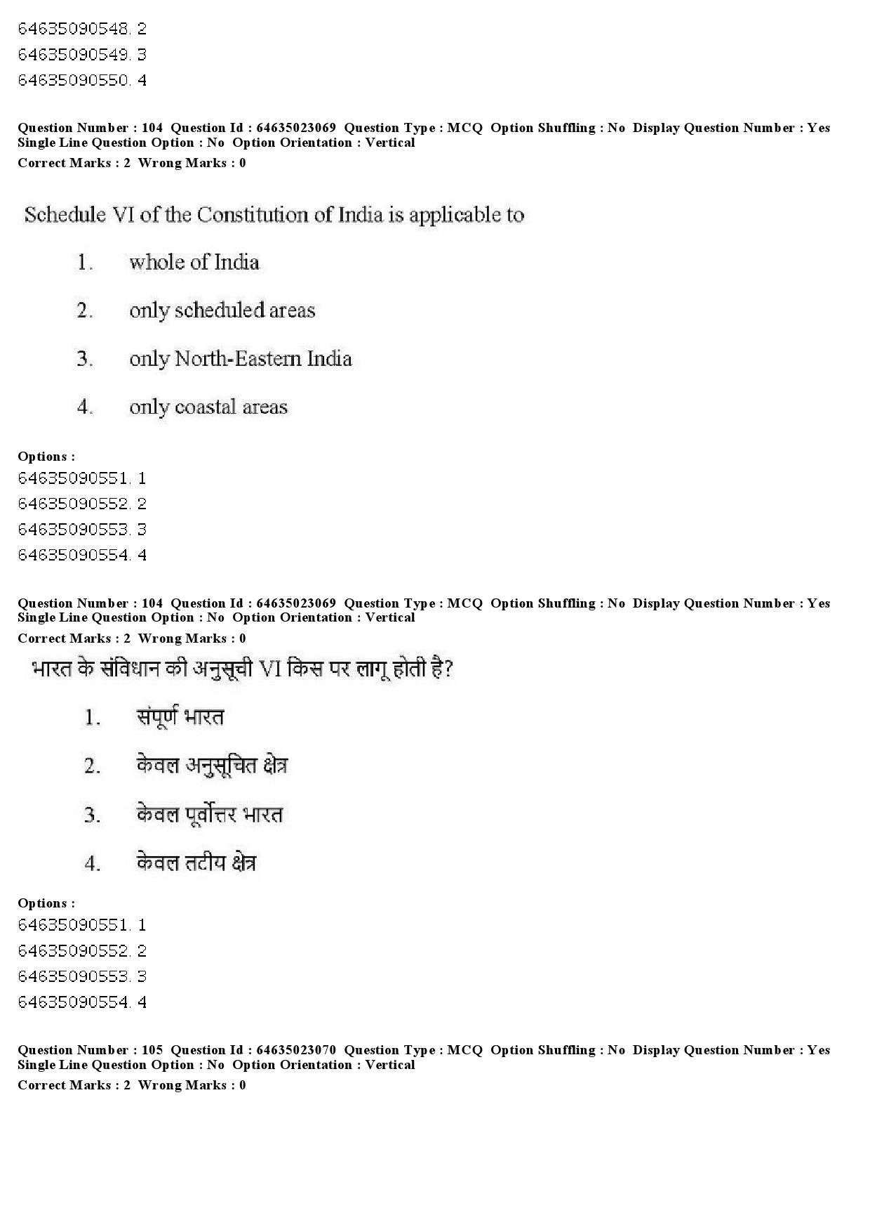 UGC NET Anthropology Question Paper June 2019 87