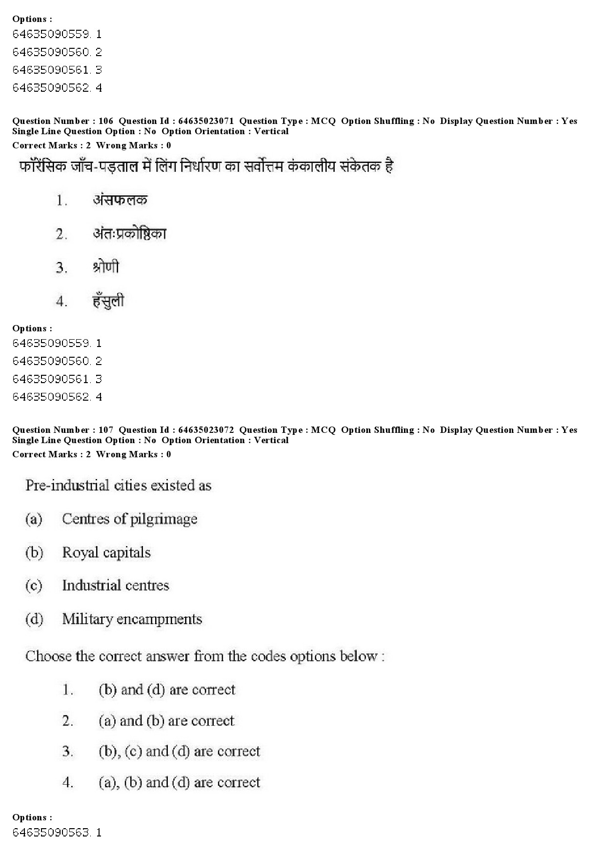 UGC NET Anthropology Question Paper June 2019 89