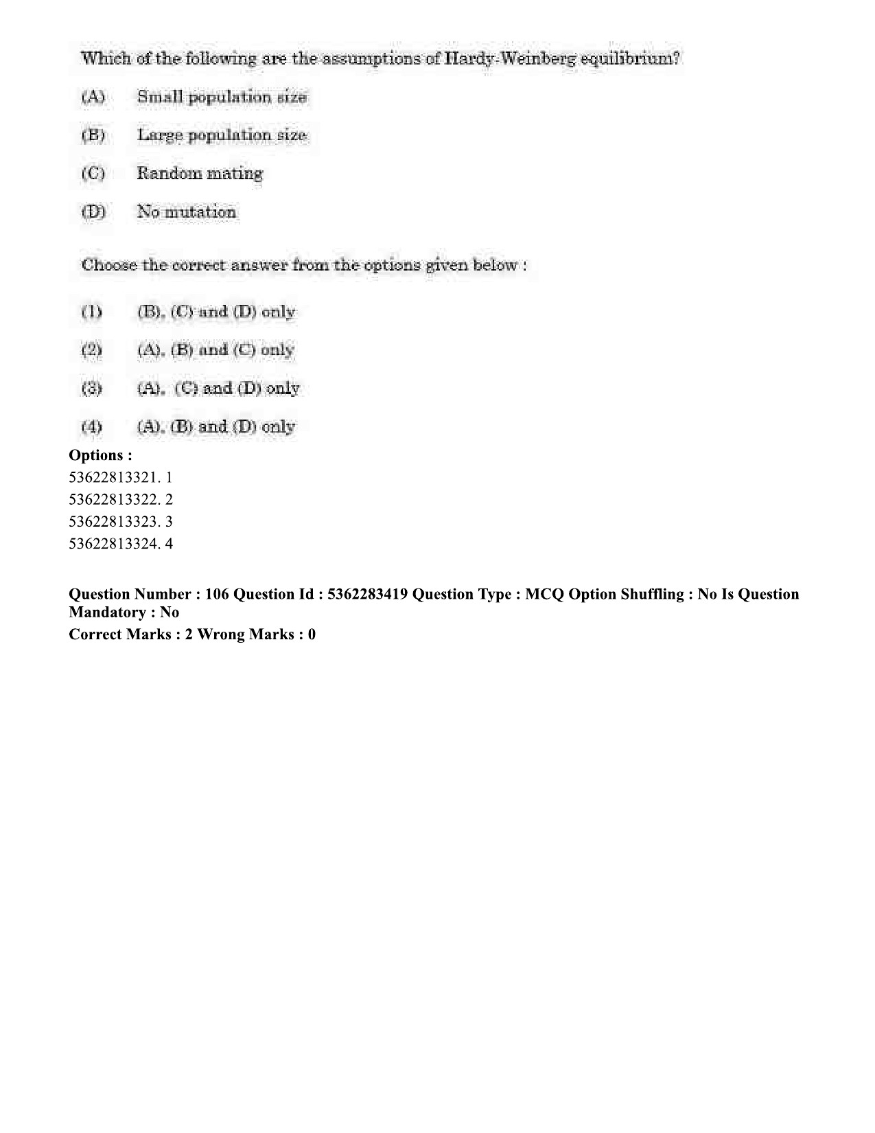 UGC NET Anthropology Question Paper September 2020 109