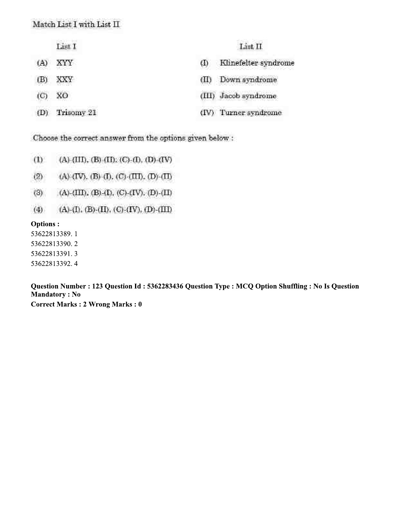 UGC NET Anthropology Question Paper September 2020 143