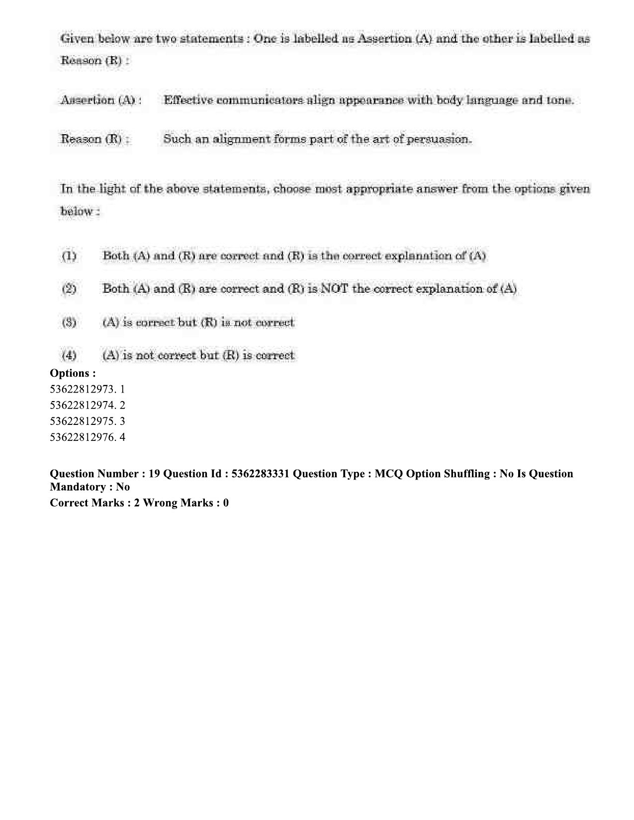 UGC NET Anthropology Question Paper September 2020 23