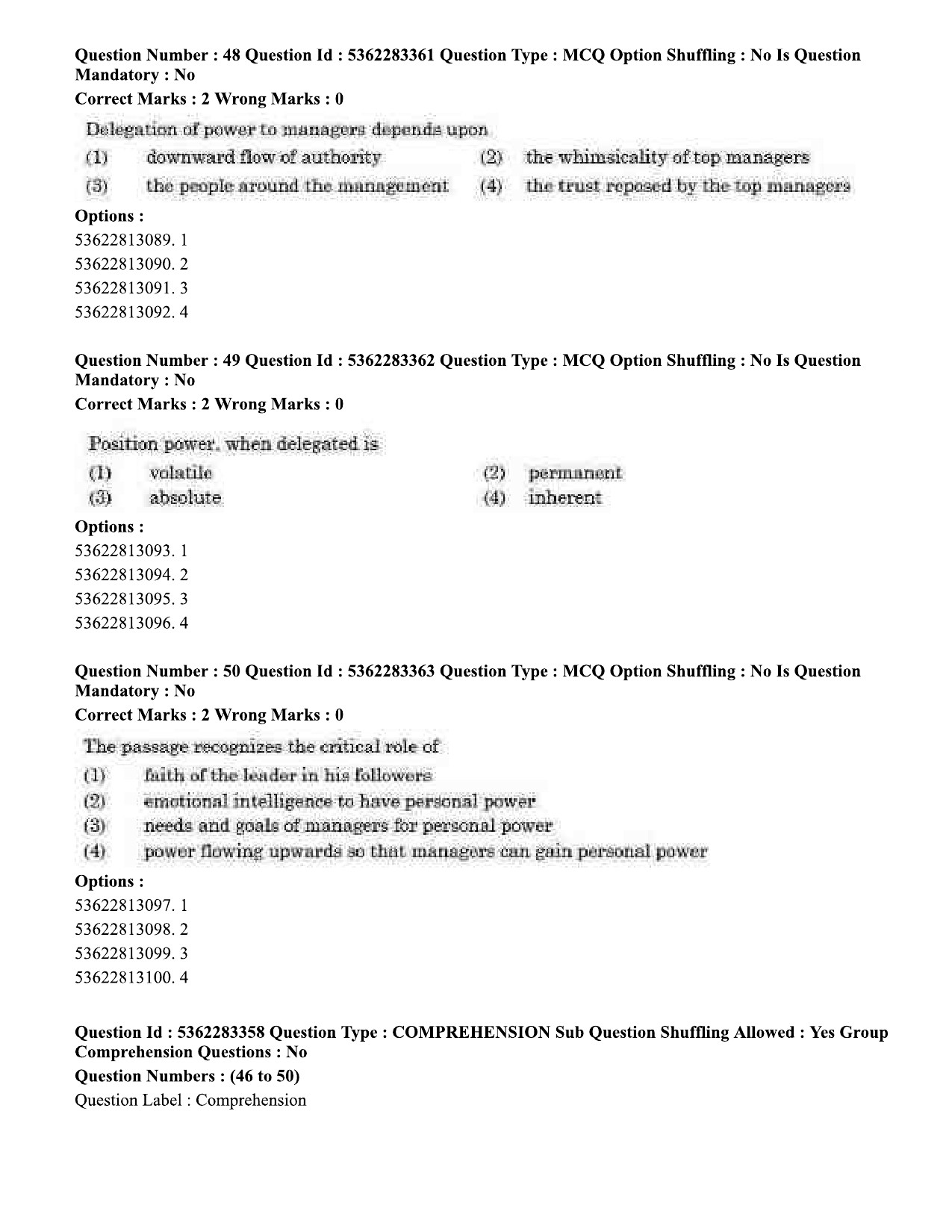 UGC NET Anthropology Question Paper September 2020 53