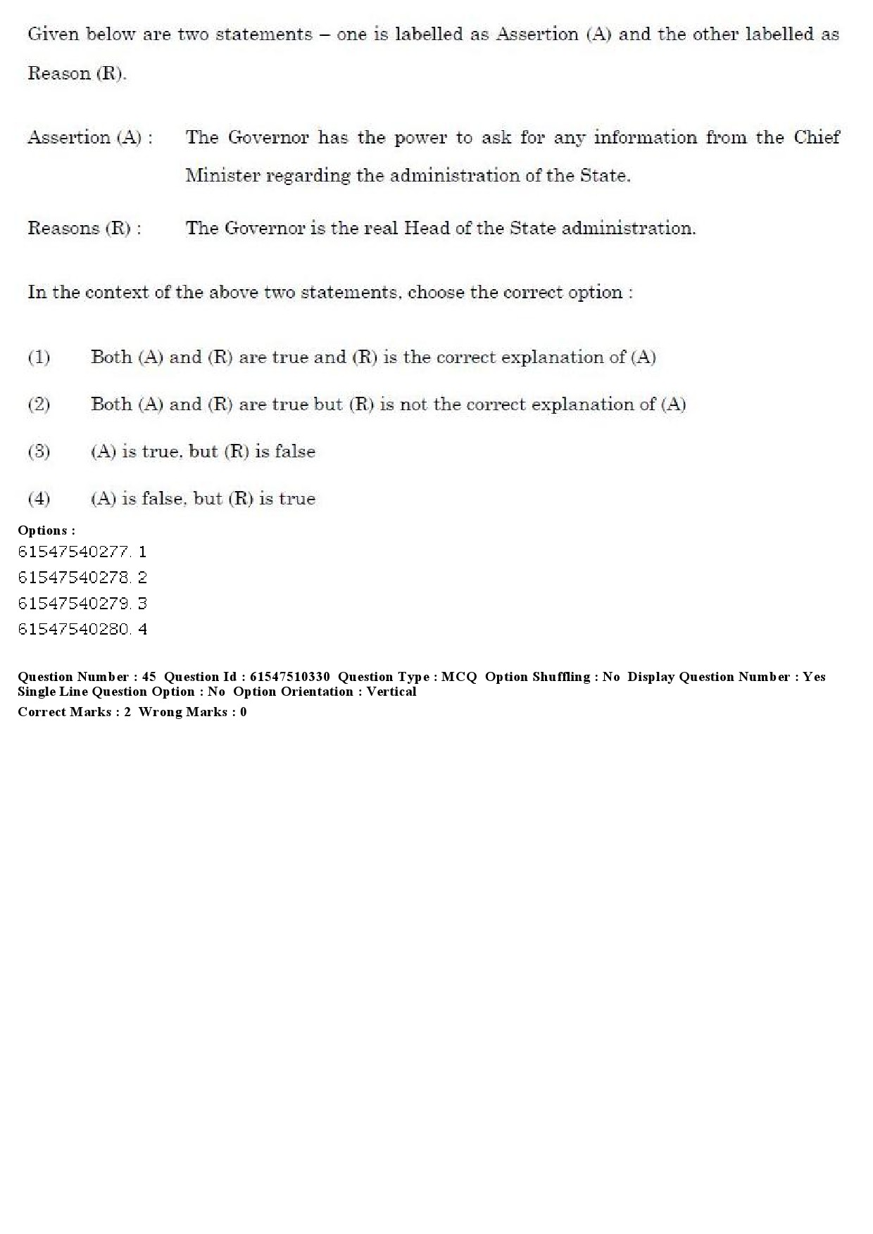 UGC NET Arab Culture and Islamic Studies Question Paper December 2019 48