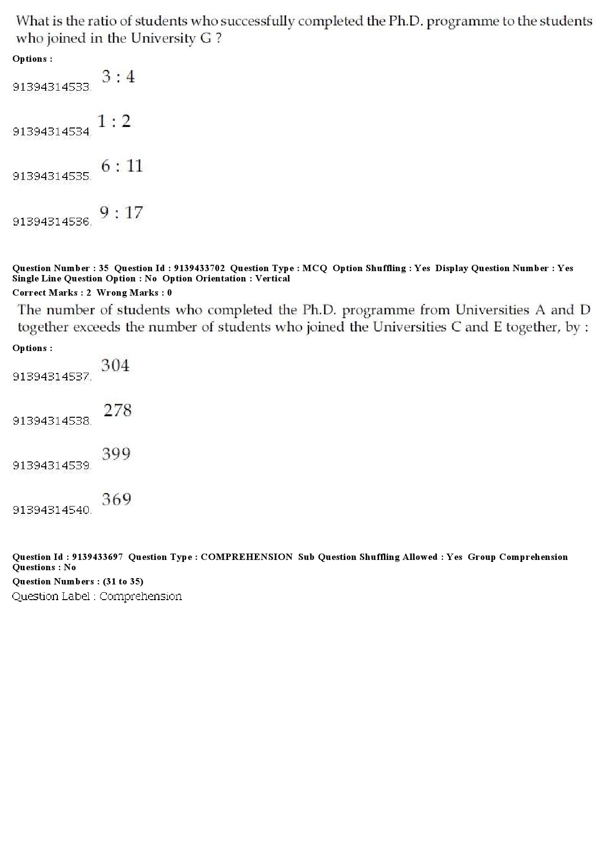 UGC NET Arabic Question Paper December 2018 33