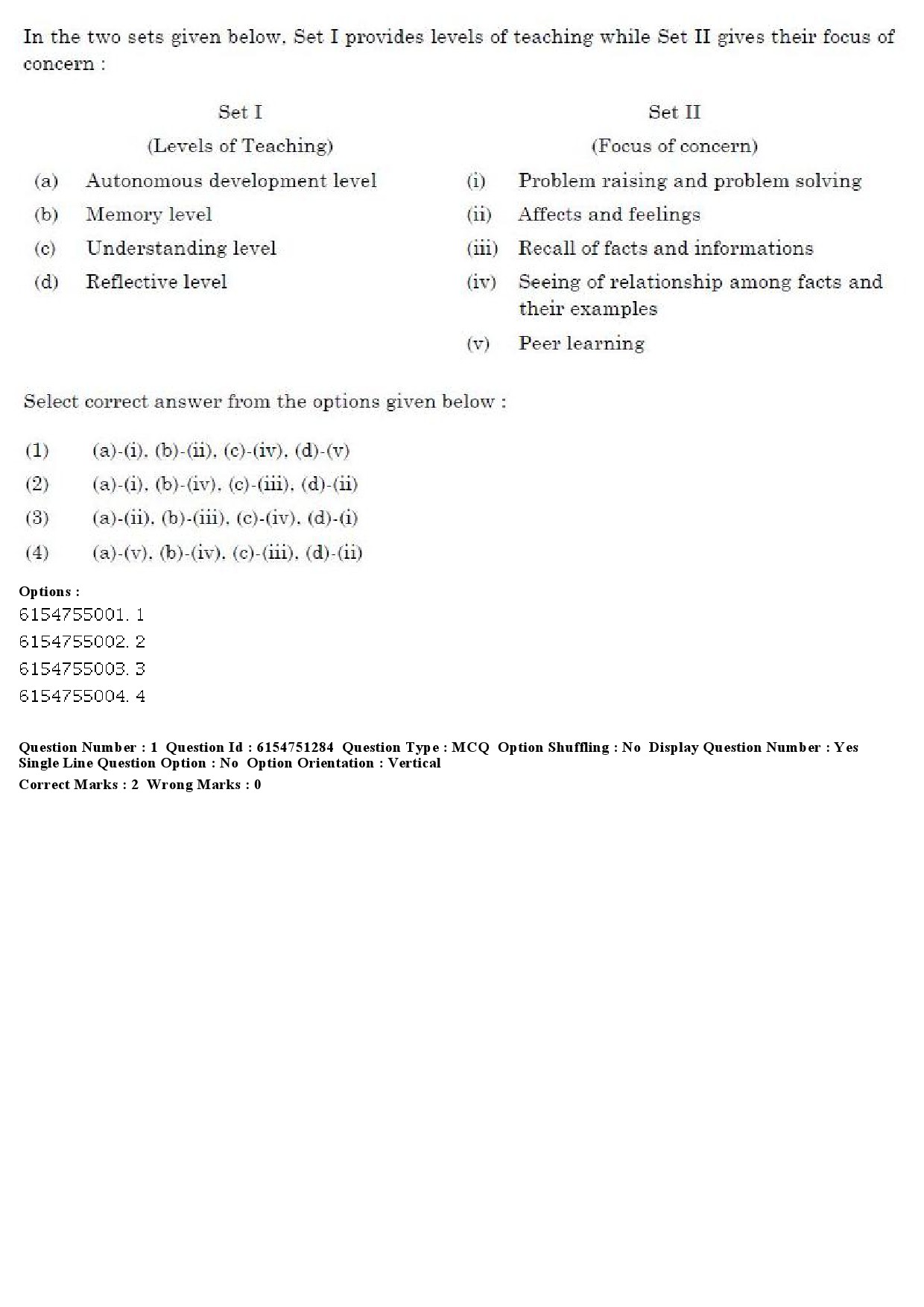 UGC NET Arabic Question Paper December 2019 2