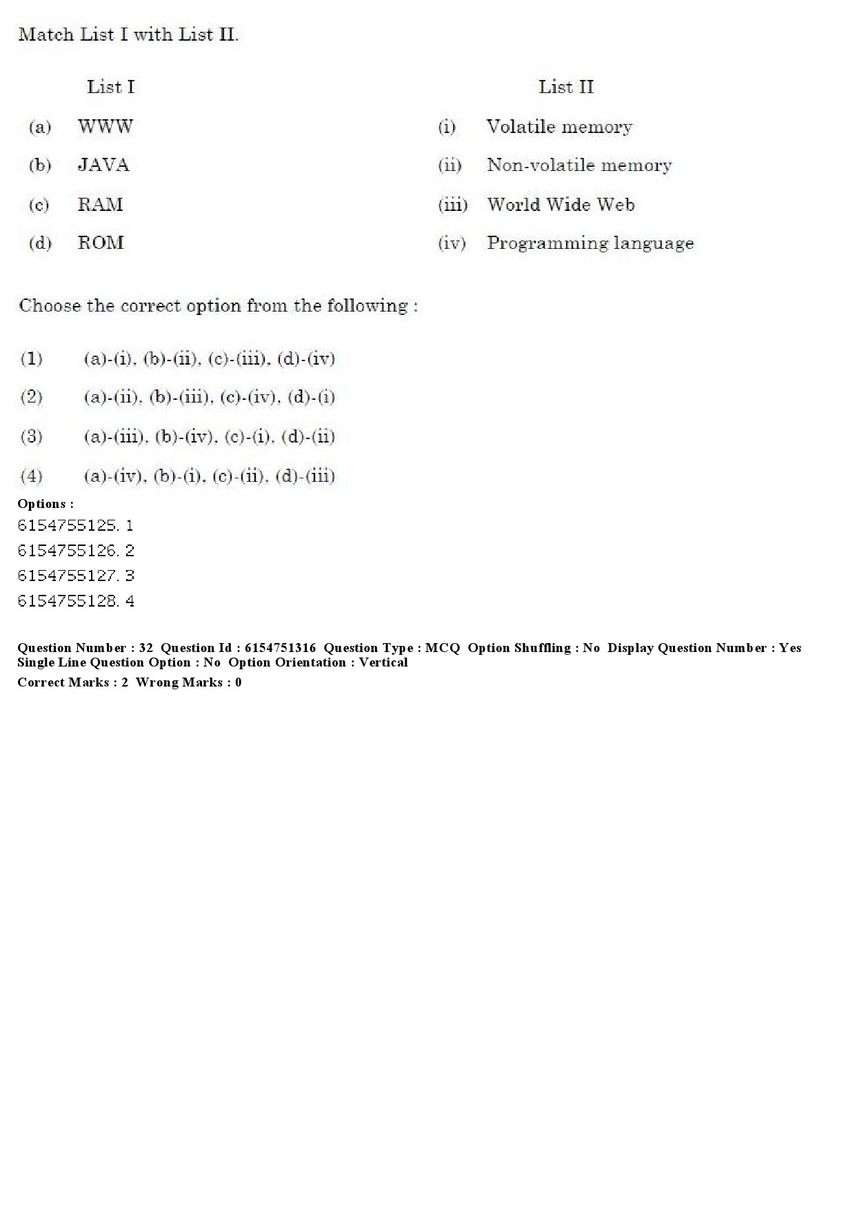 UGC NET Arabic Question Paper December 2019 28