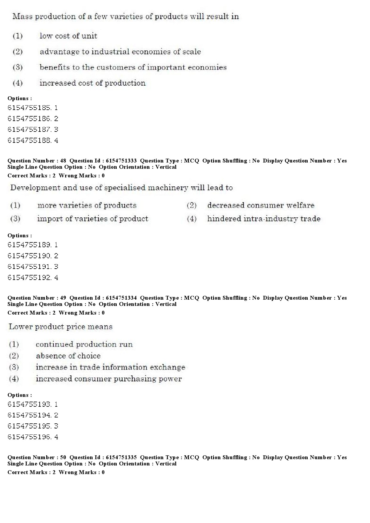 UGC NET Arabic Question Paper December 2019 43