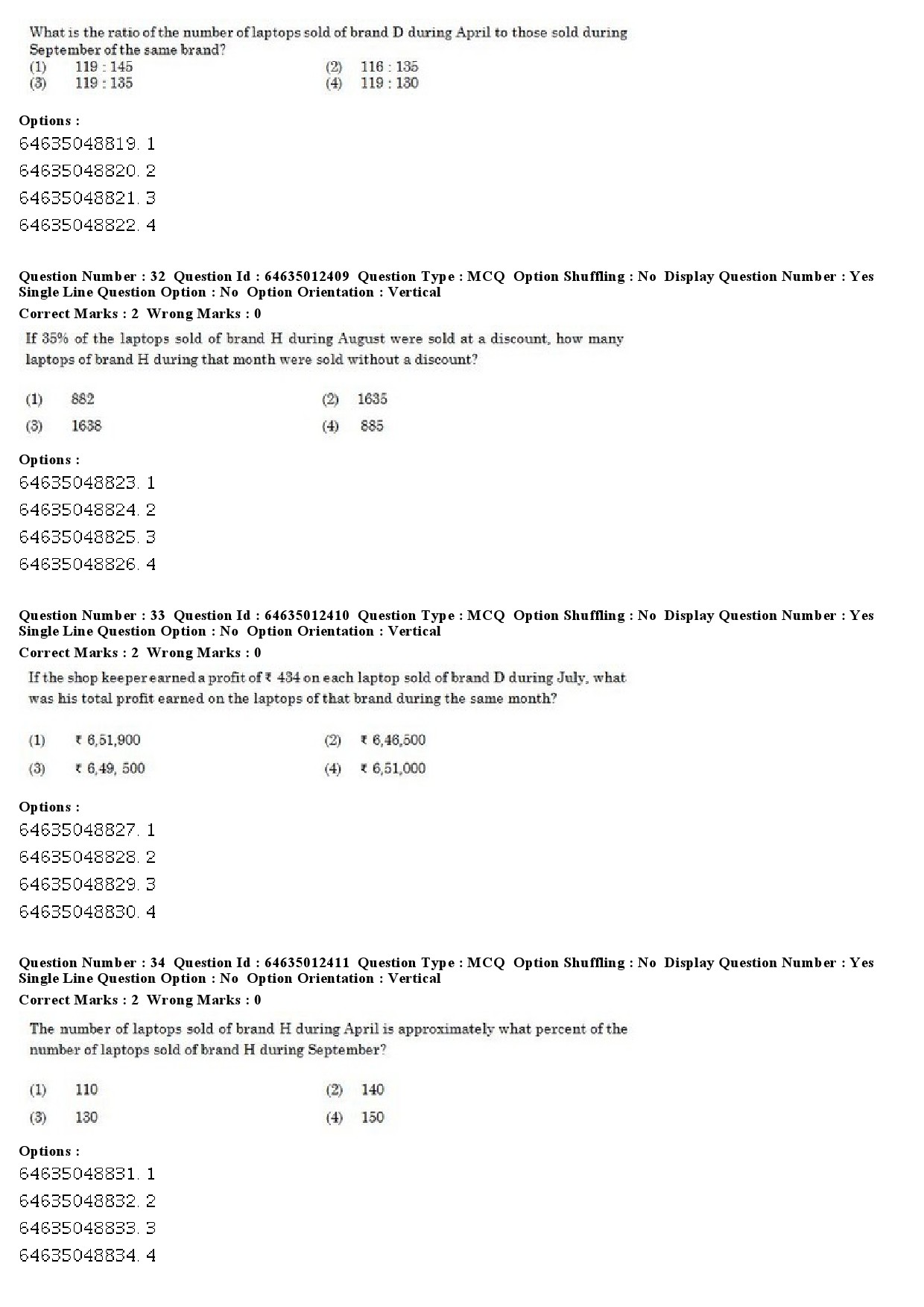 UGC NET Arabic Question Paper June 2019 22