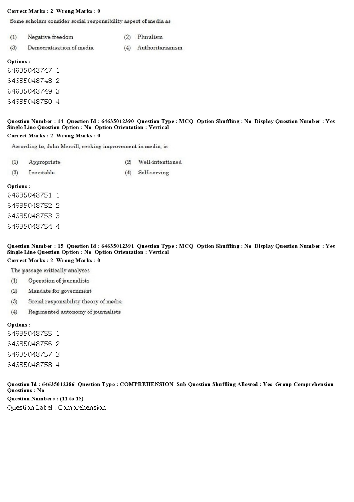 UGC NET Arabic Question Paper June 2019 9