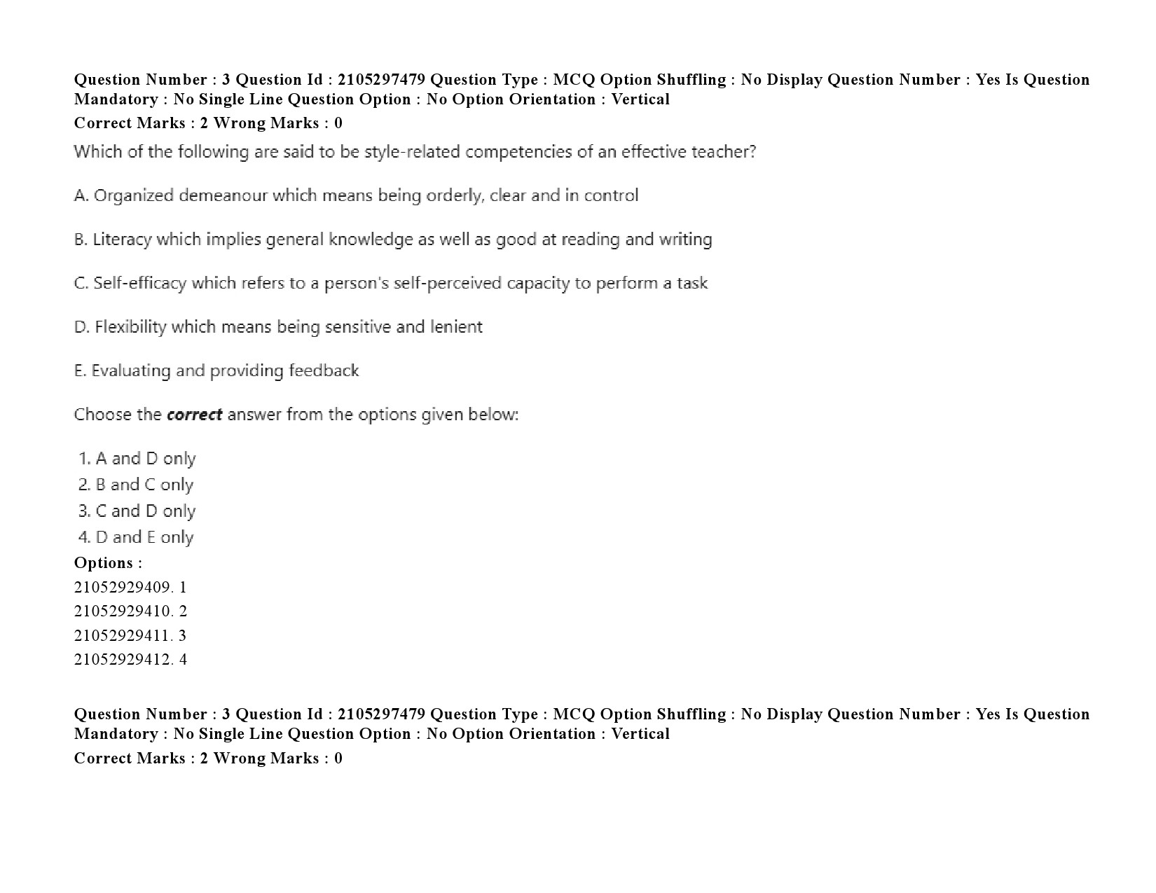 UGC NET Arabic Question Paper September 2020 5