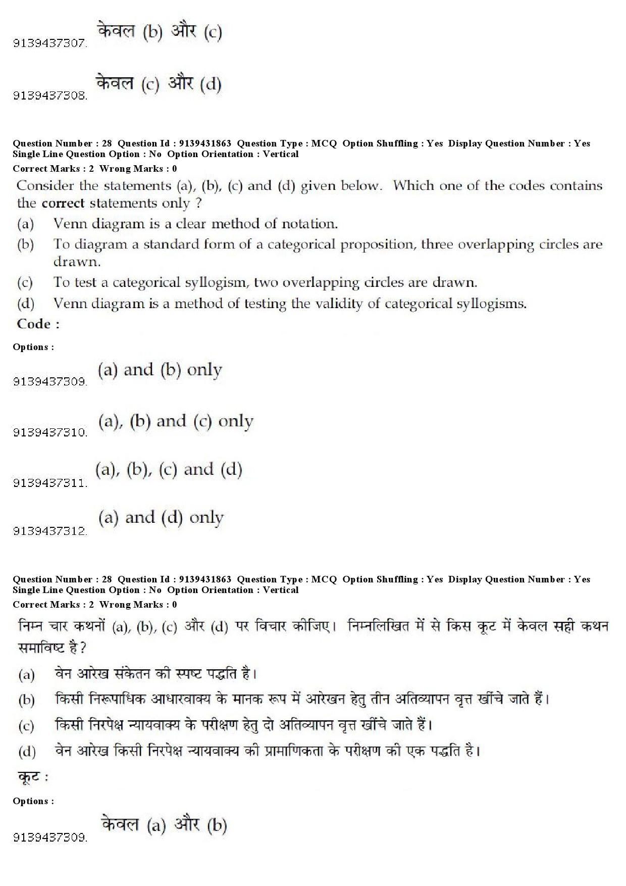 UGC NET Archaeology Question Paper December 2018 27