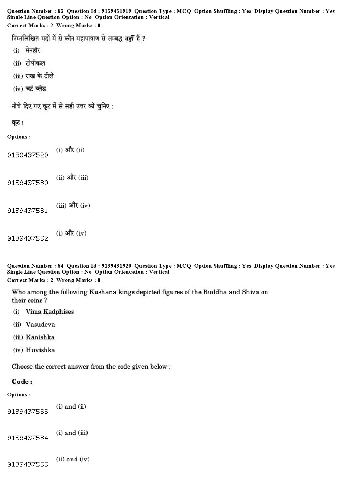 UGC NET Archaeology Question Paper December 2018 75