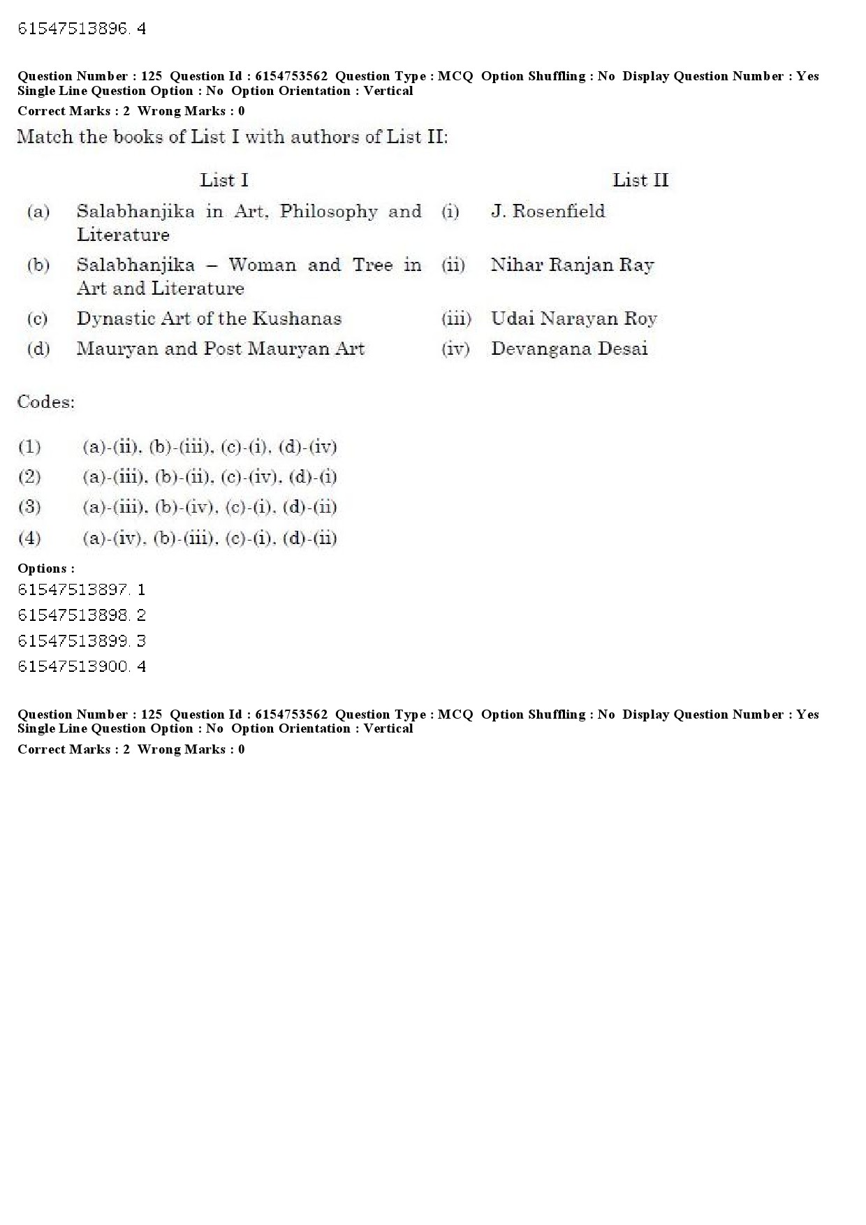 UGC NET Archaeology Question Paper December 2019 103