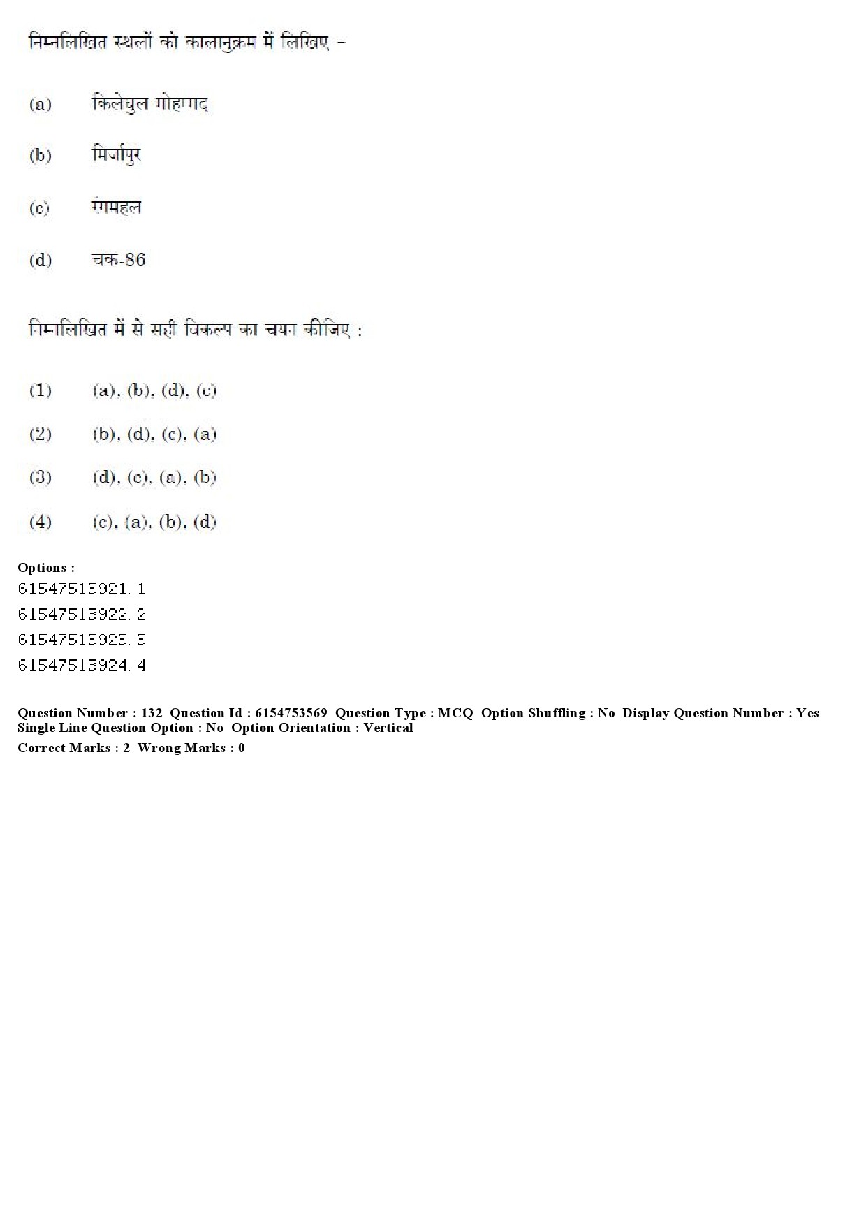 UGC NET Archaeology Question Paper December 2019 112