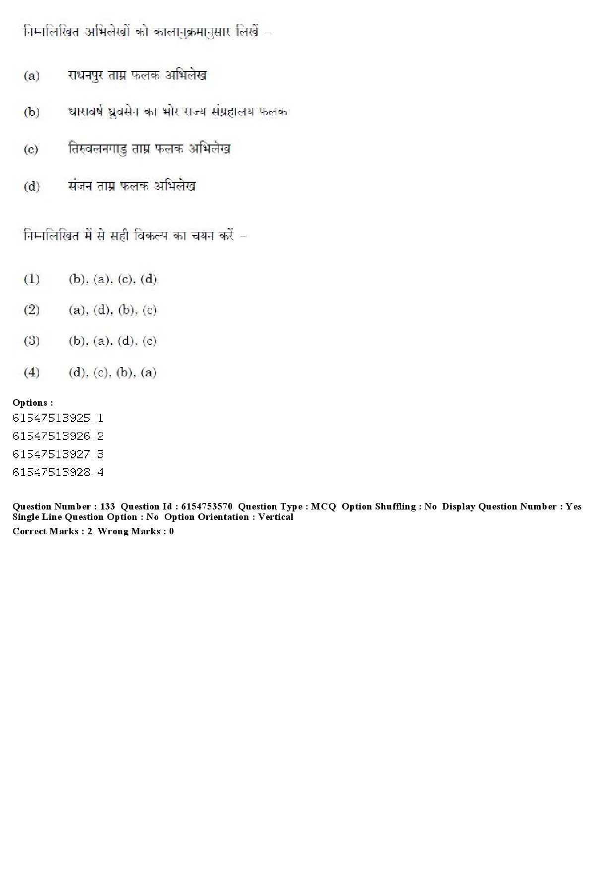 UGC NET Archaeology Question Paper December 2019 114