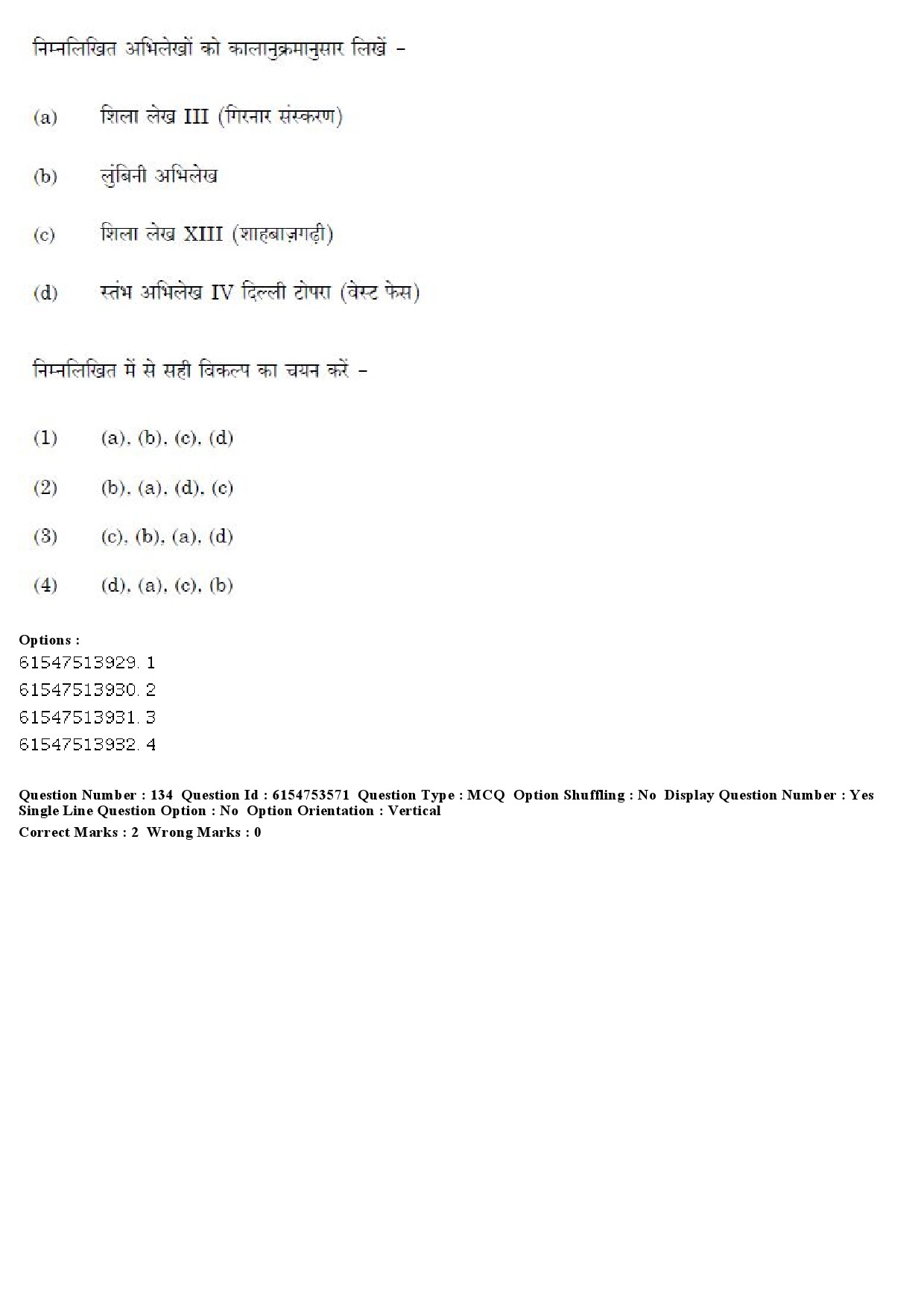 UGC NET Archaeology Question Paper December 2019 116