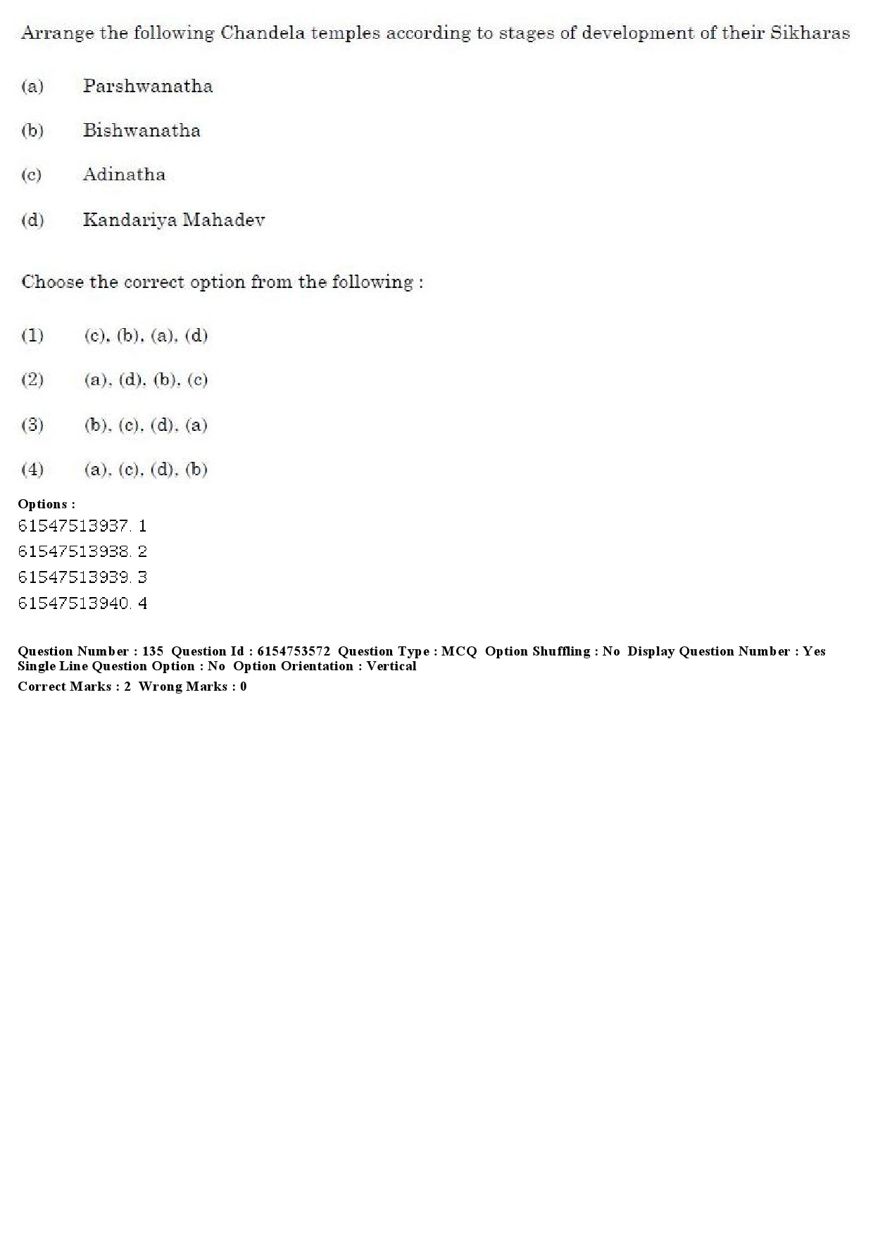 UGC NET Archaeology Question Paper December 2019 119