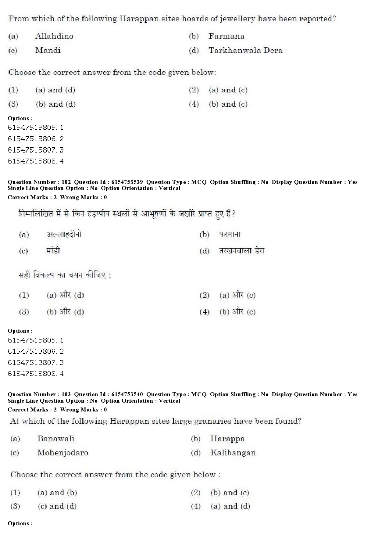 UGC NET Archaeology Question Paper December 2019 79