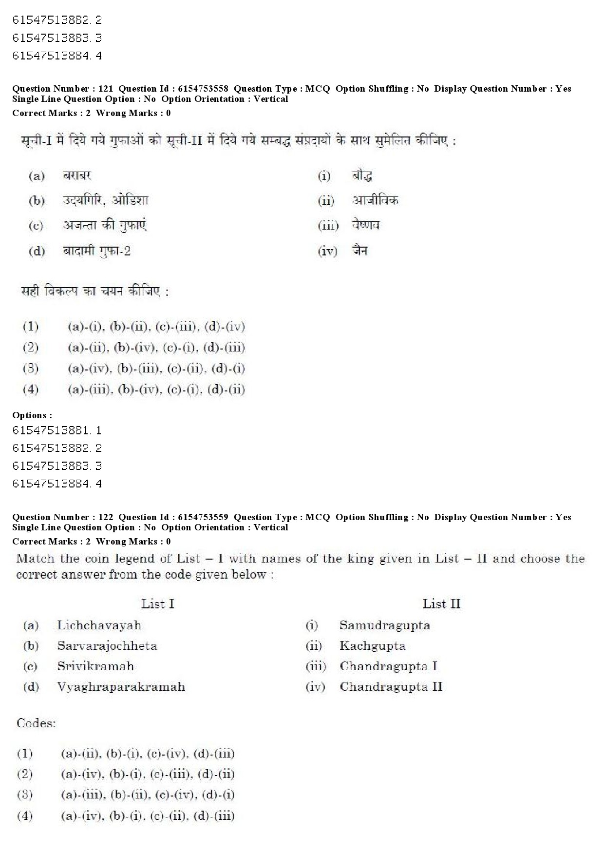 UGC NET Archaeology Question Paper December 2019 99