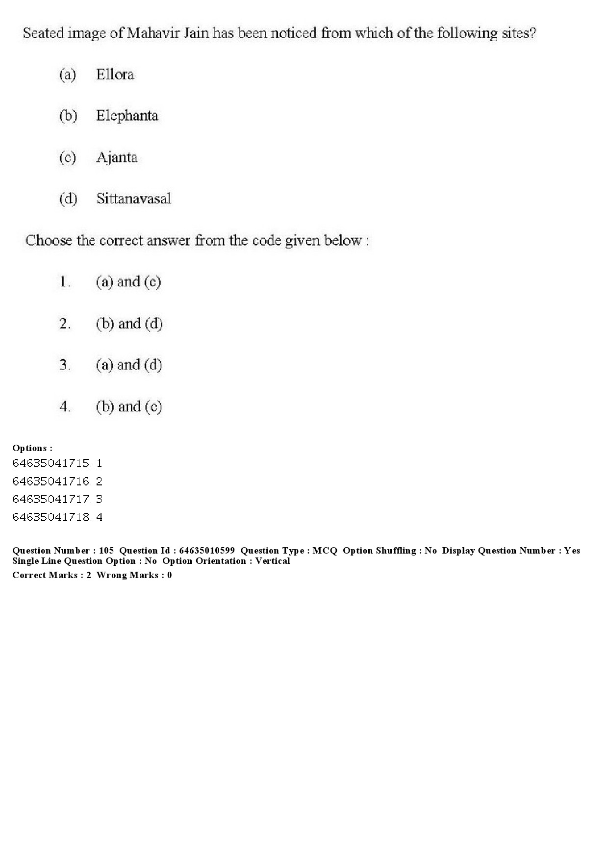 UGC NET Archaeology Question Paper June 2019 113