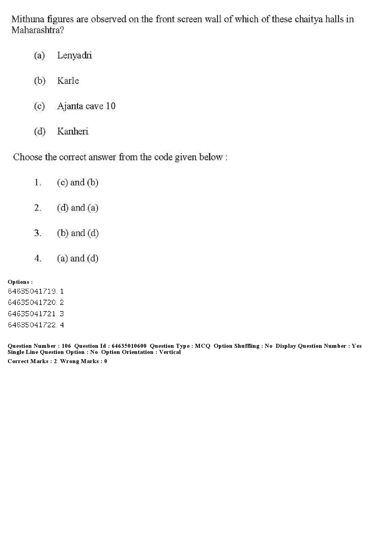 UGC NET Archaeology Question Paper June 2019 115