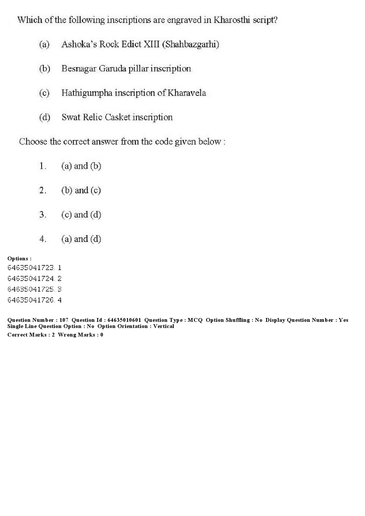 UGC NET Archaeology Question Paper June 2019 117