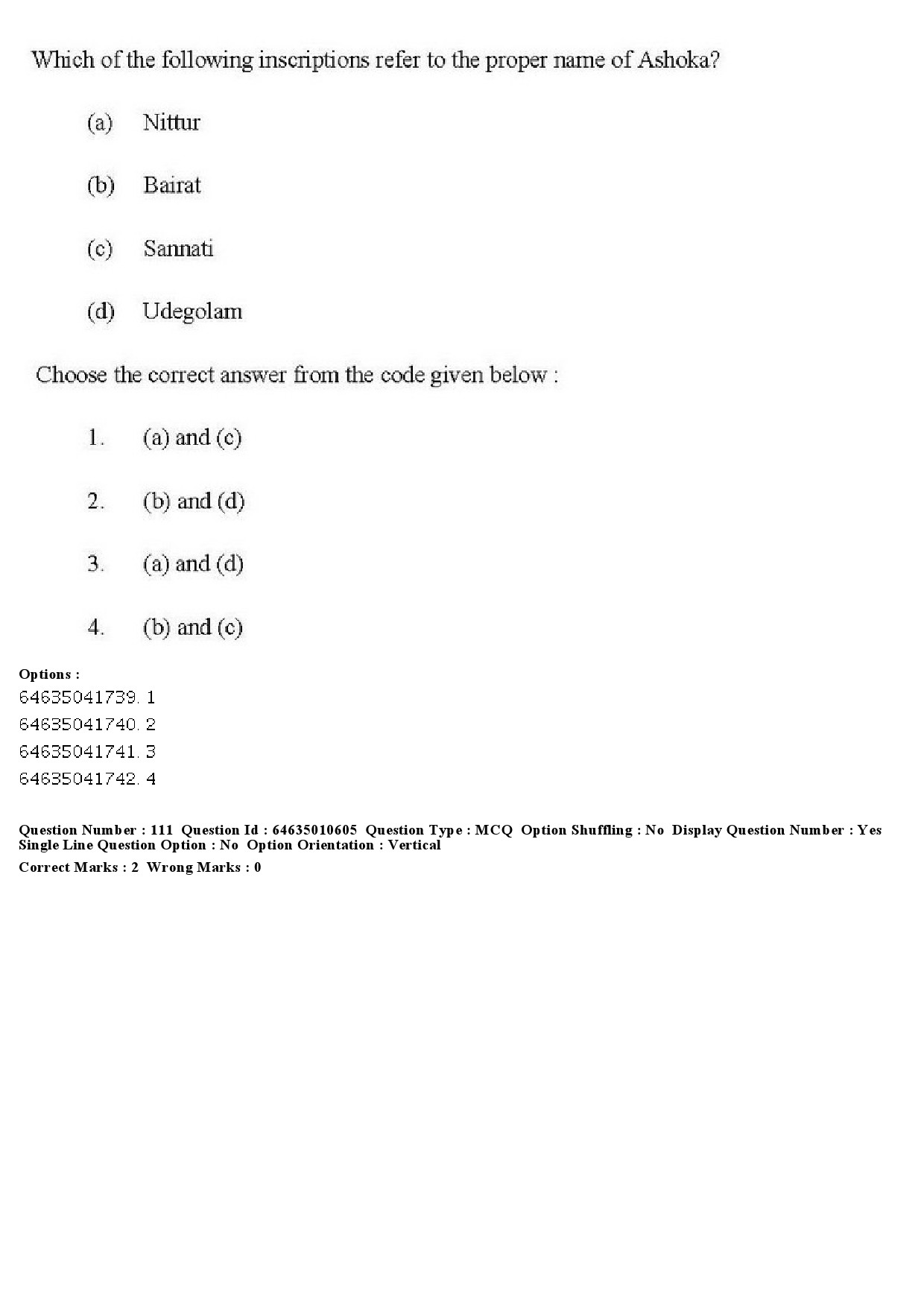 UGC NET Archaeology Question Paper June 2019 125