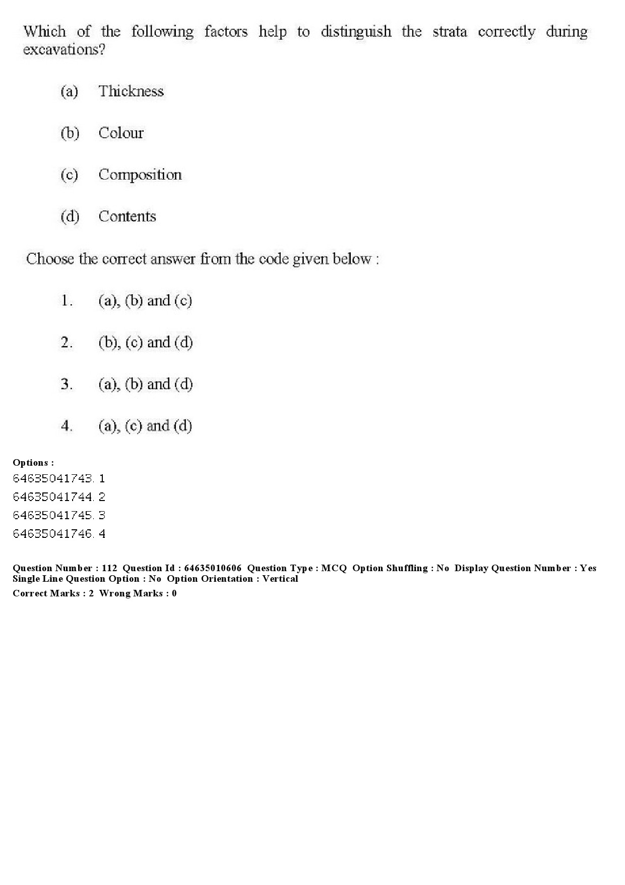 UGC NET Archaeology Question Paper June 2019 127