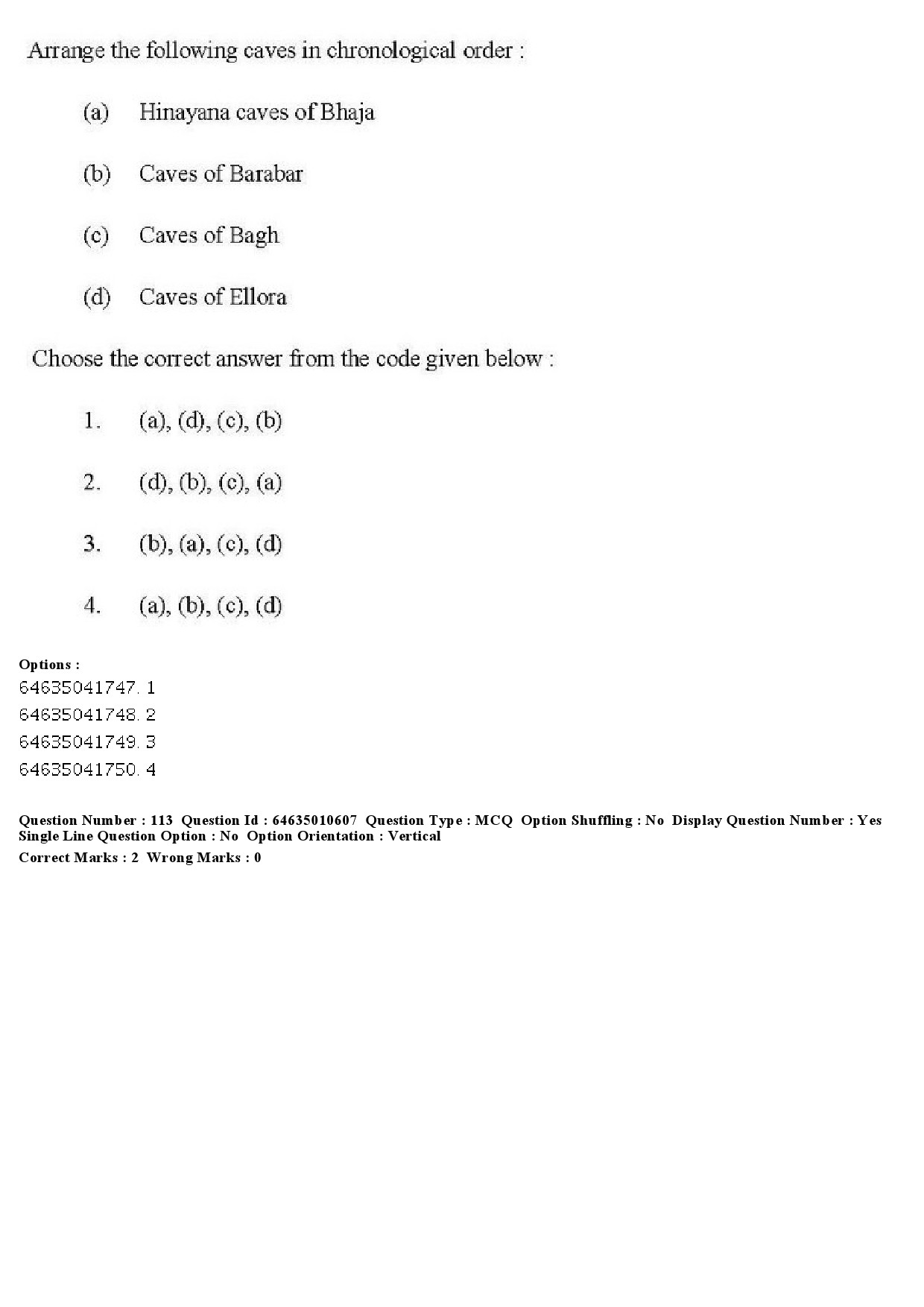 UGC NET Archaeology Question Paper June 2019 129