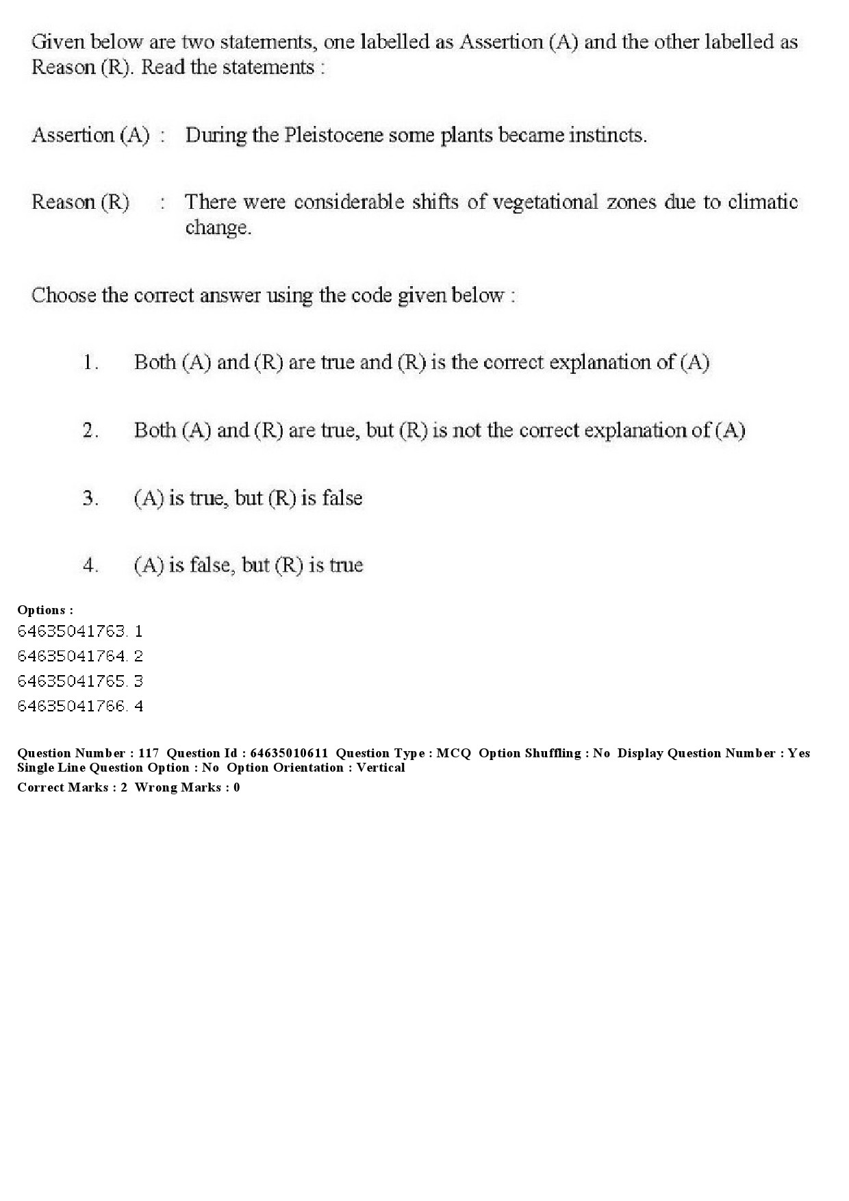 UGC NET Archaeology Question Paper June 2019 137