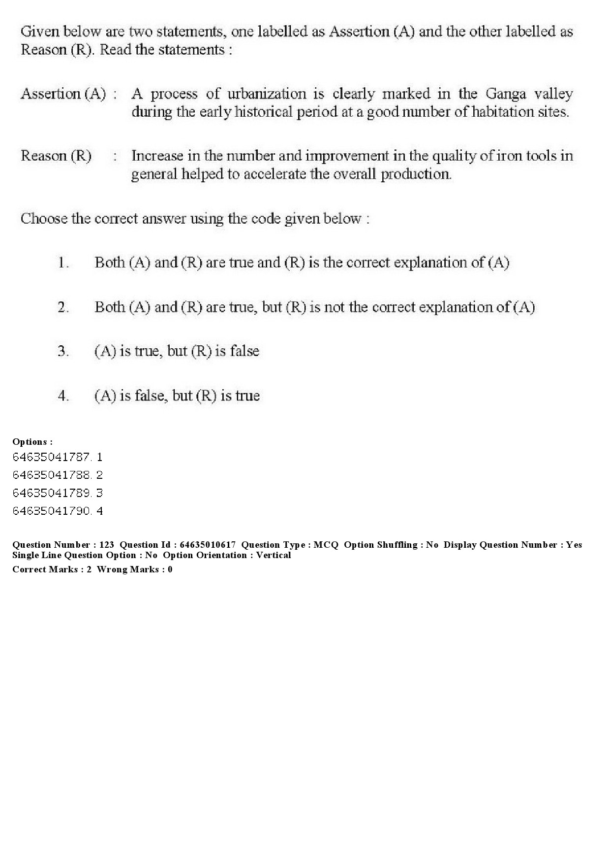 UGC NET Archaeology Question Paper June 2019 149