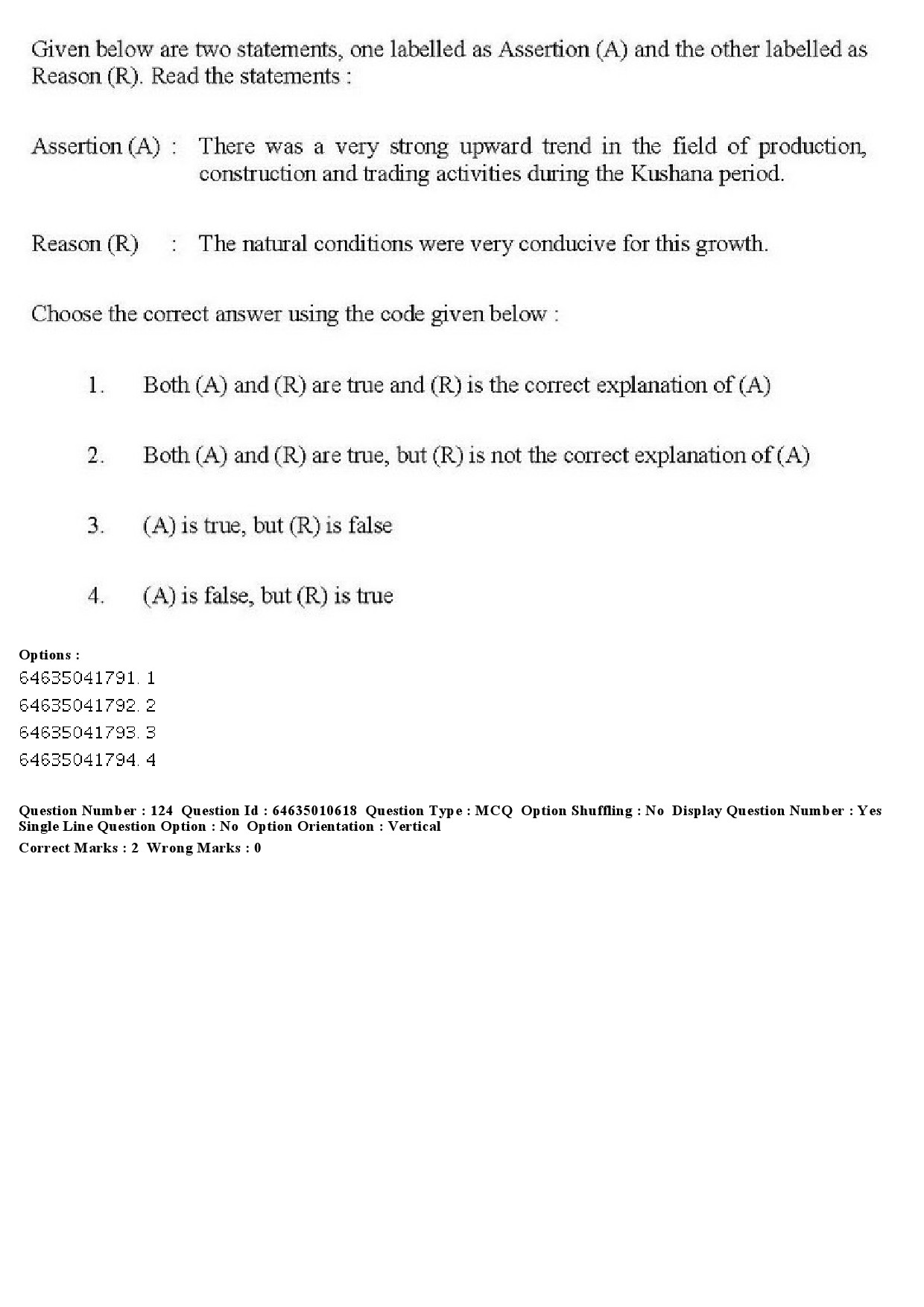 UGC NET Archaeology Question Paper June 2019 151