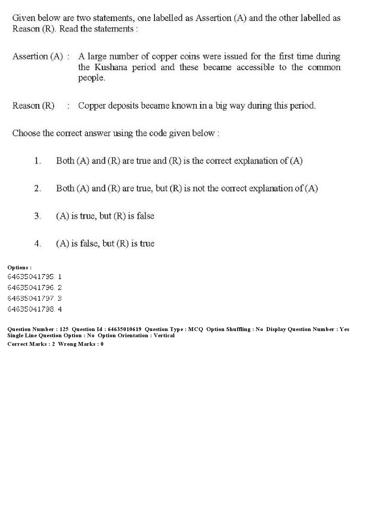 UGC NET Archaeology Question Paper June 2019 153