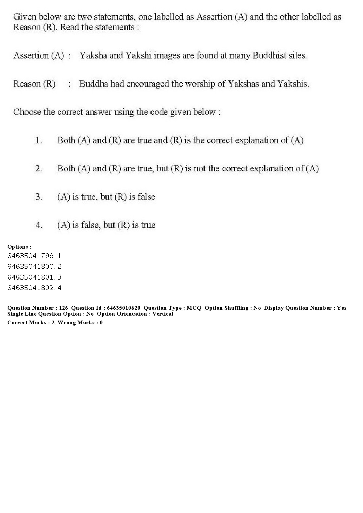 UGC NET Archaeology Question Paper June 2019 155