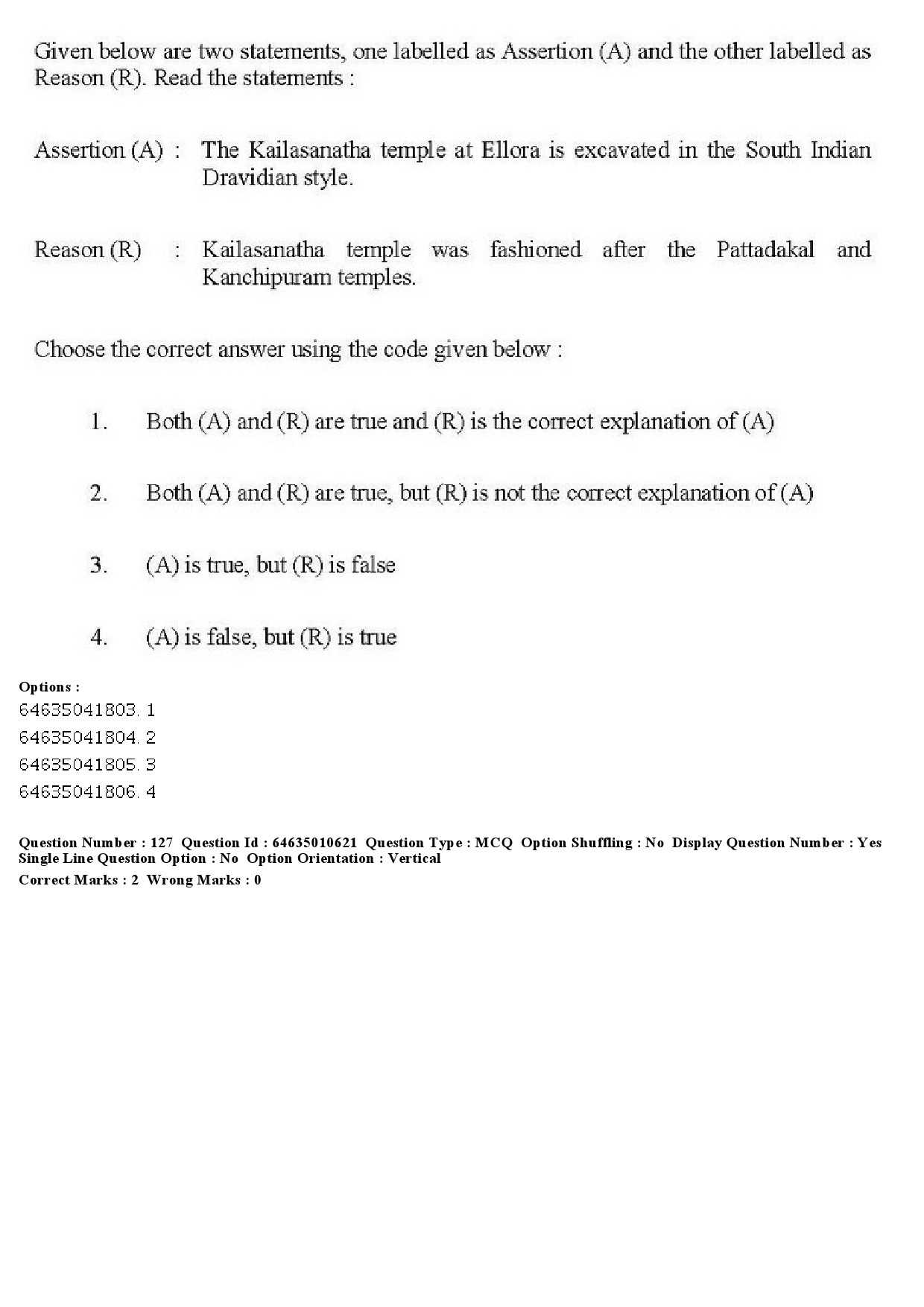 UGC NET Archaeology Question Paper June 2019 157