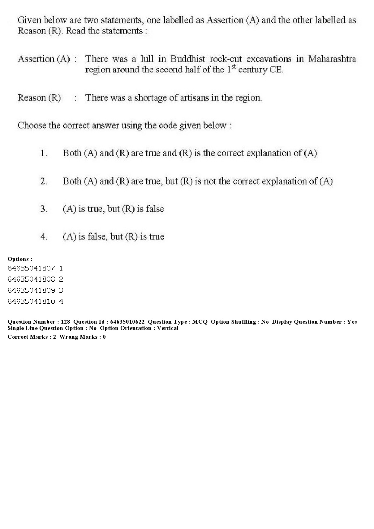 UGC NET Archaeology Question Paper June 2019 159