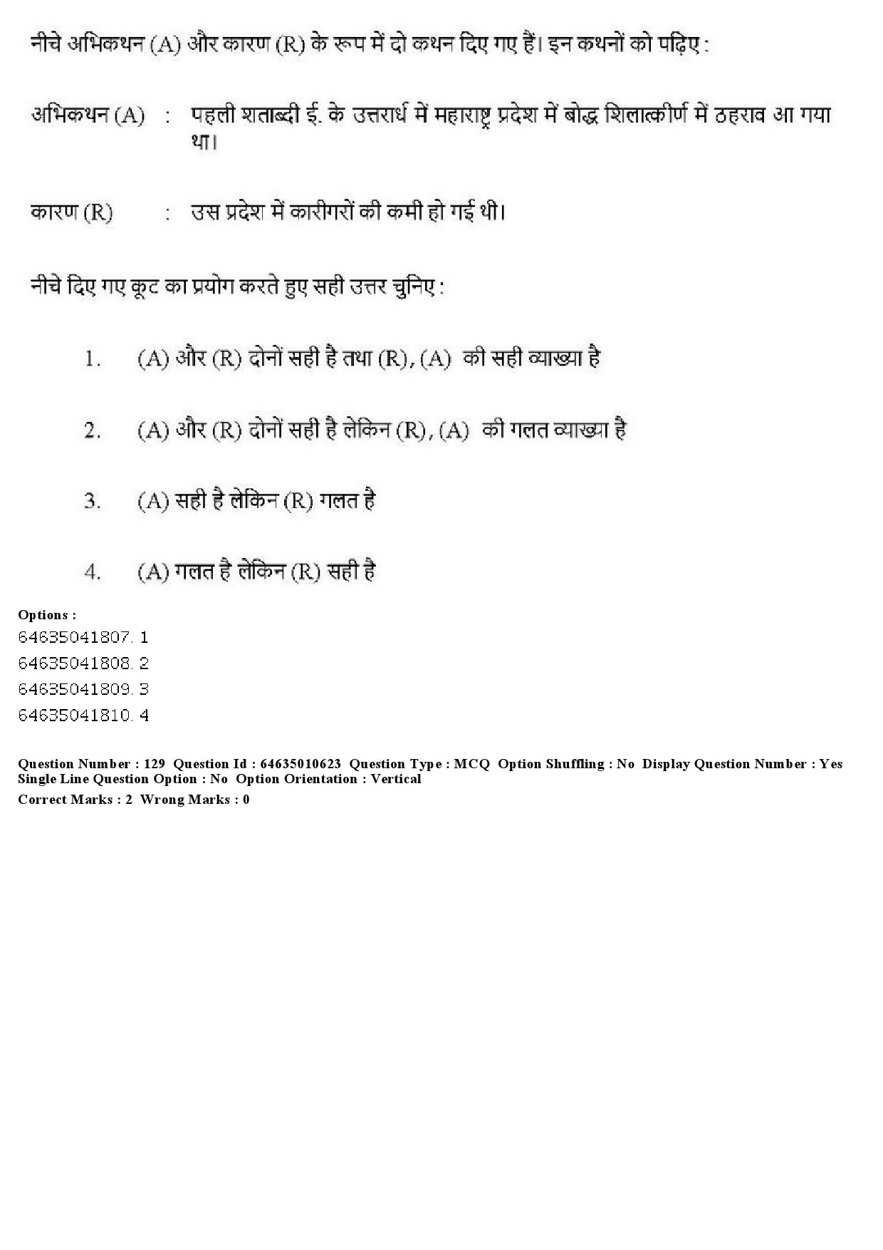 UGC NET Archaeology Question Paper June 2019 160