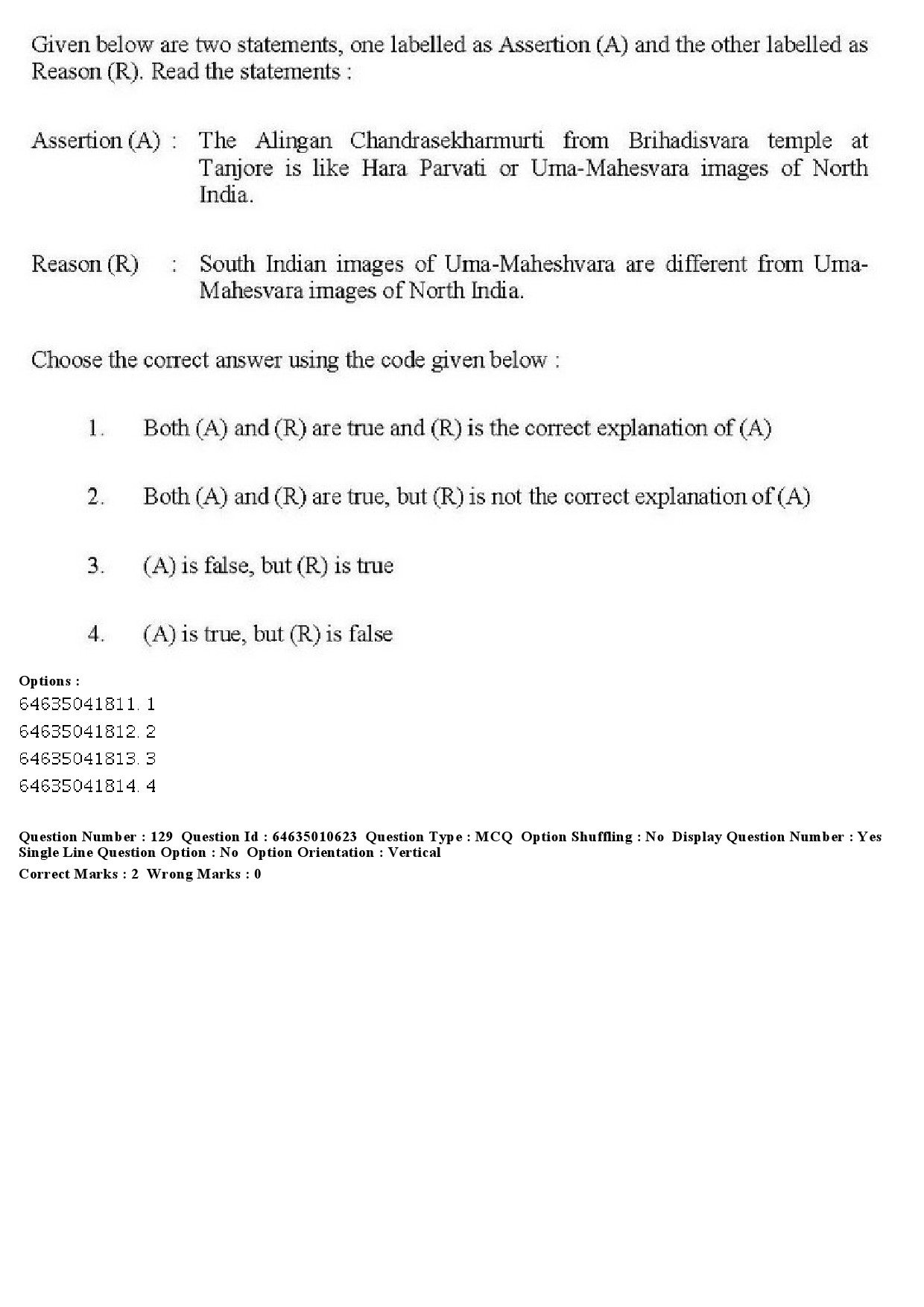 UGC NET Archaeology Question Paper June 2019 161