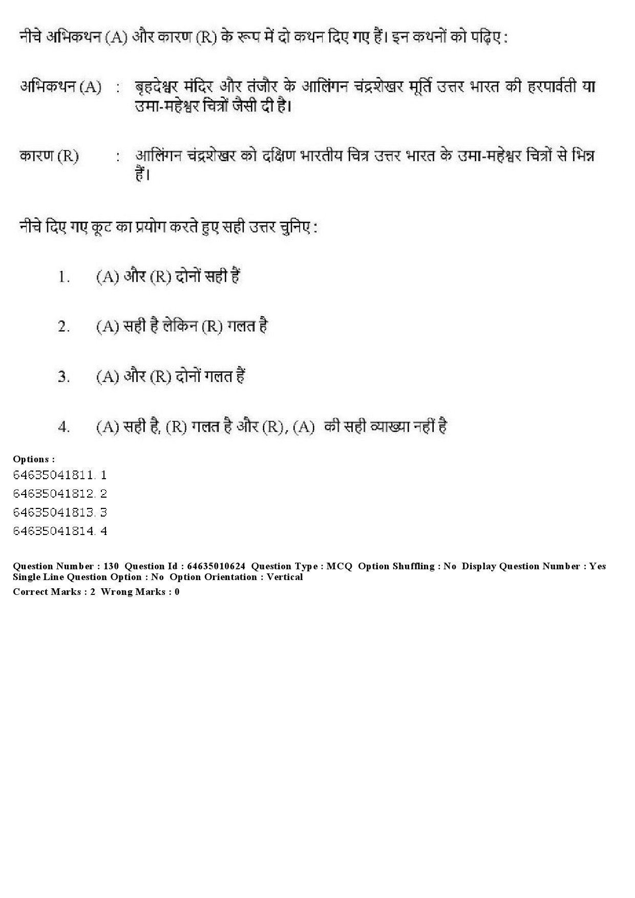 UGC NET Archaeology Question Paper June 2019 162