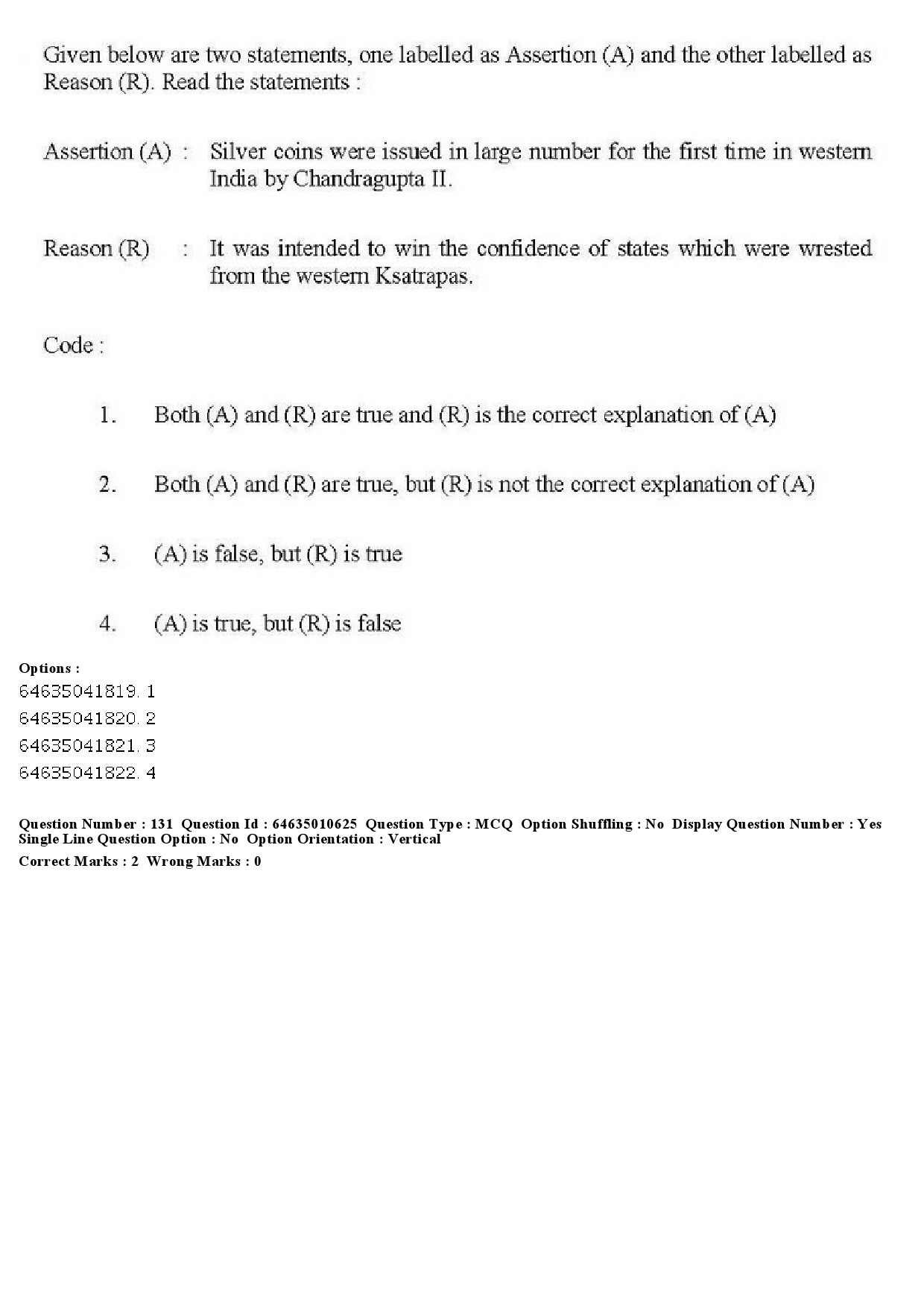 UGC NET Archaeology Question Paper June 2019 165