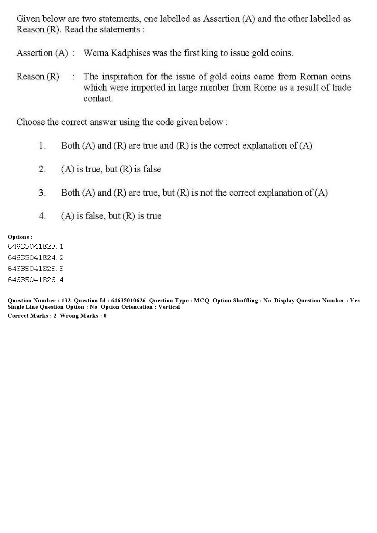 UGC NET Archaeology Question Paper June 2019 167