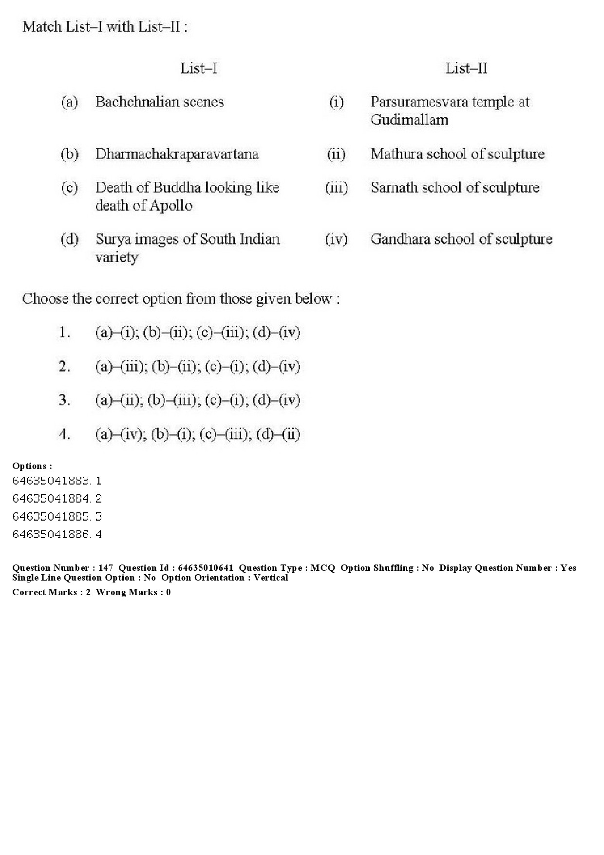 UGC NET Archaeology Question Paper June 2019 197