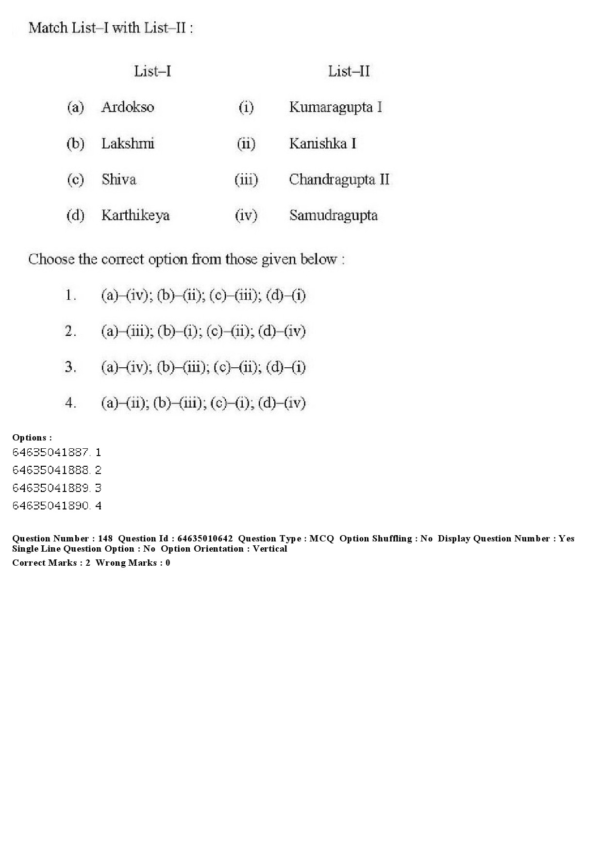 UGC NET Archaeology Question Paper June 2019 199