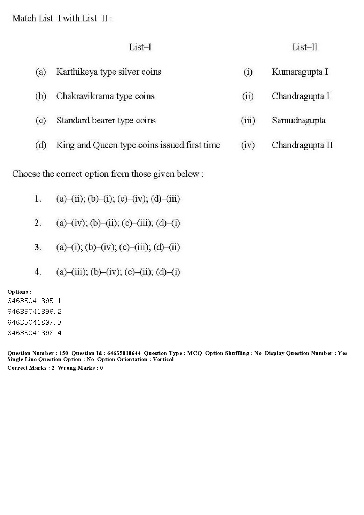 UGC NET Archaeology Question Paper June 2019 203