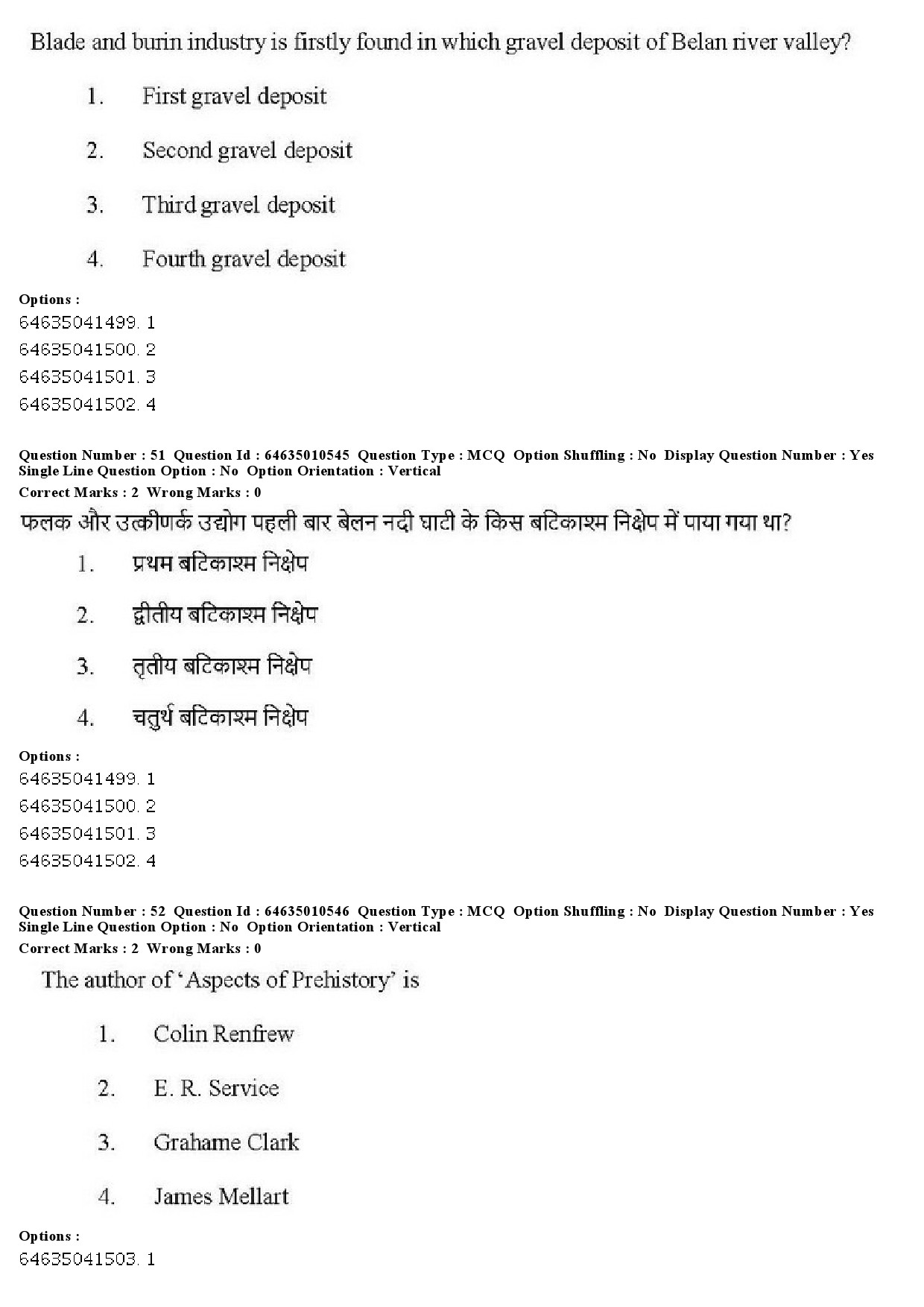 UGC NET Archaeology Question Paper June 2019 34