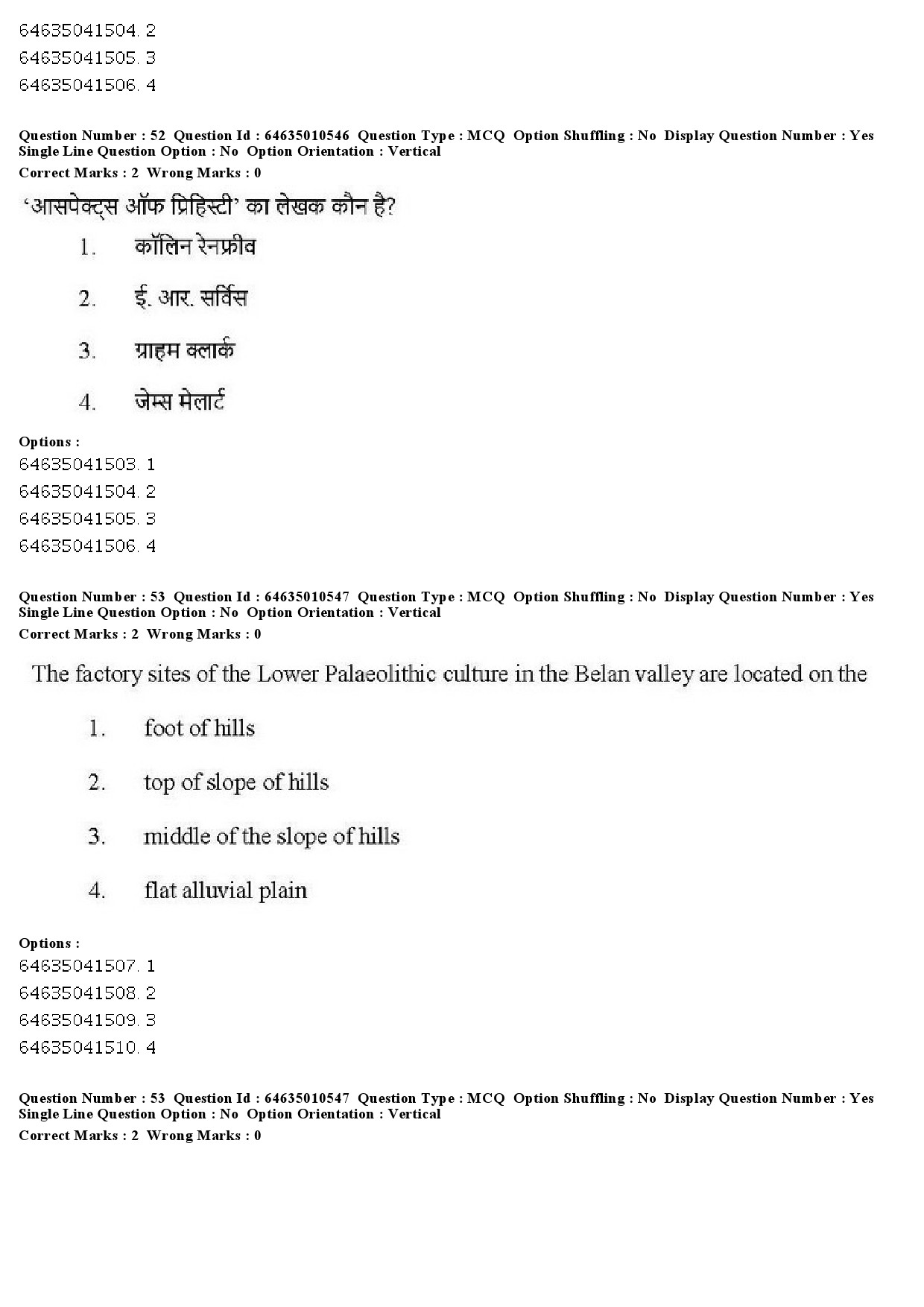 UGC NET Archaeology Question Paper June 2019 35